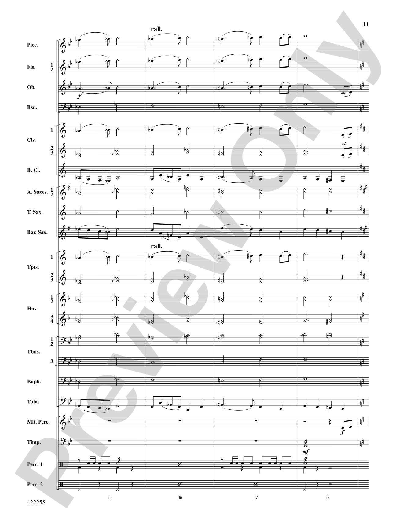 Mountain Strong: Concert Band Conductor Score & Parts