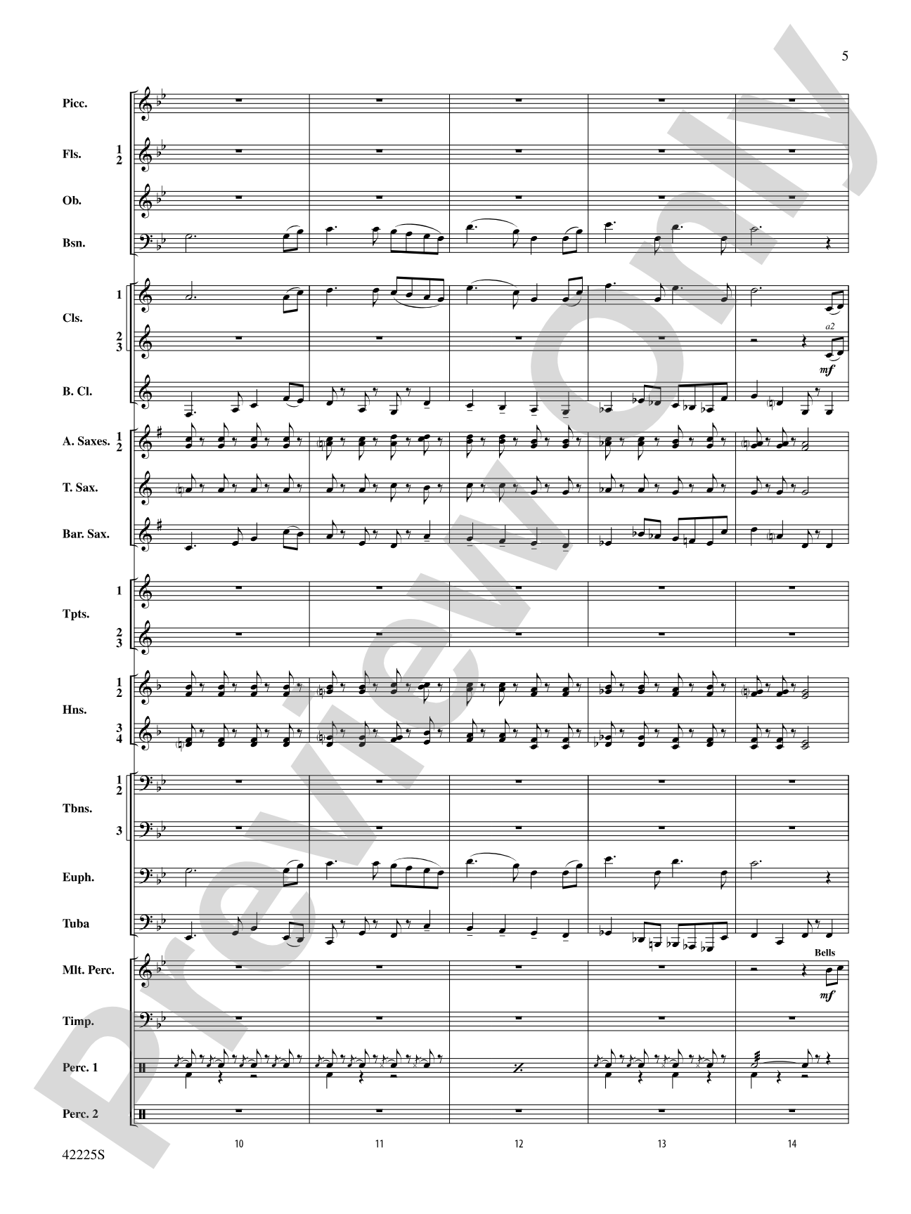 Mountain Strong: Concert Band Conductor Score & Parts