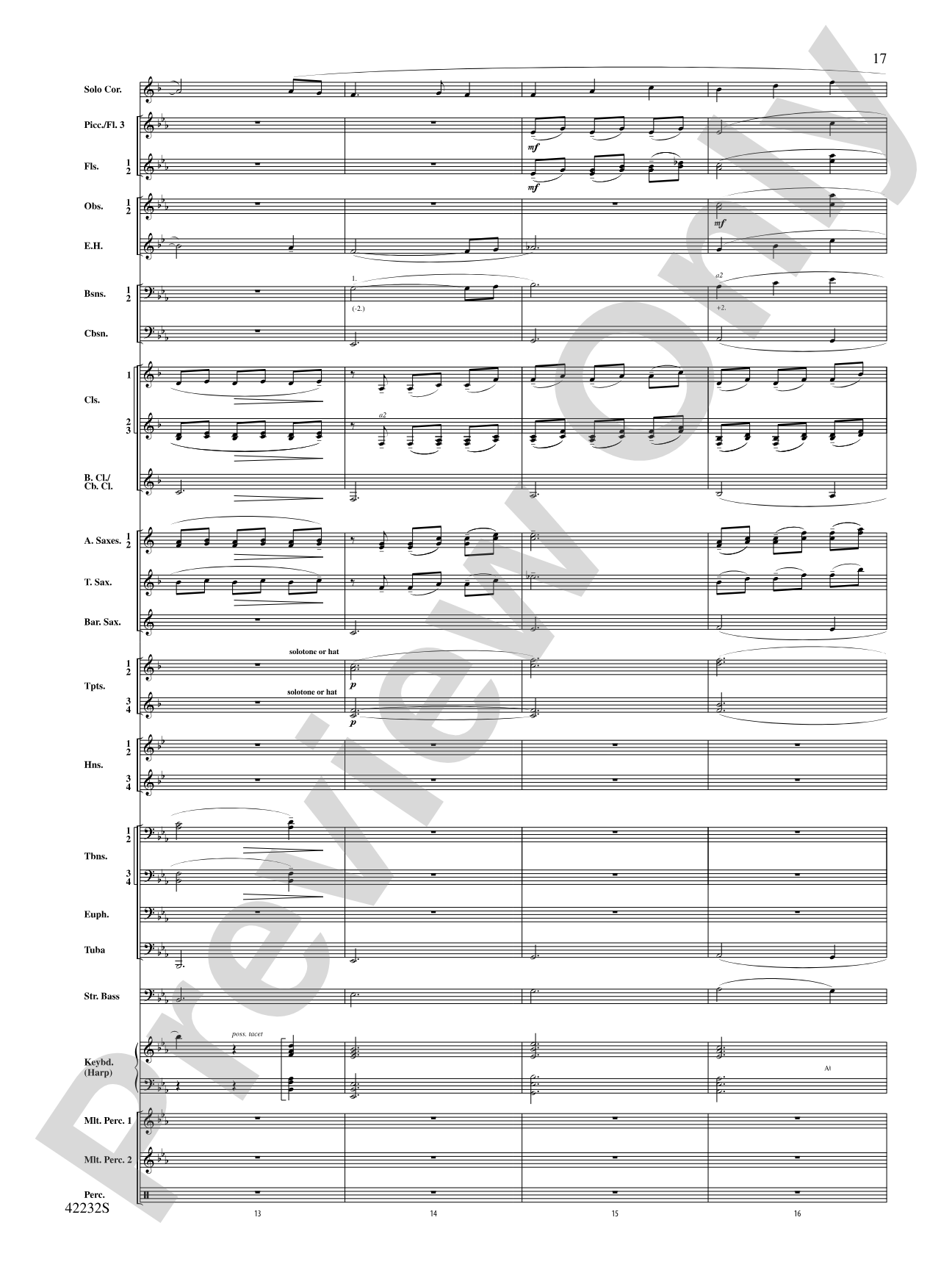Two Irish Folk Melodies: Concert Band Conductor Score & Parts