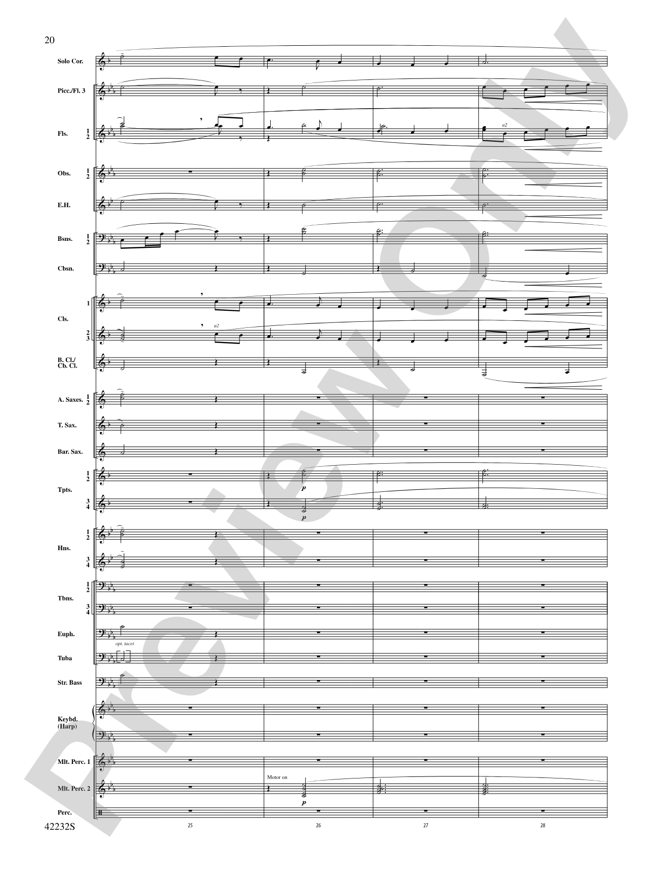 Two Irish Folk Melodies: Concert Band Conductor Score & Parts