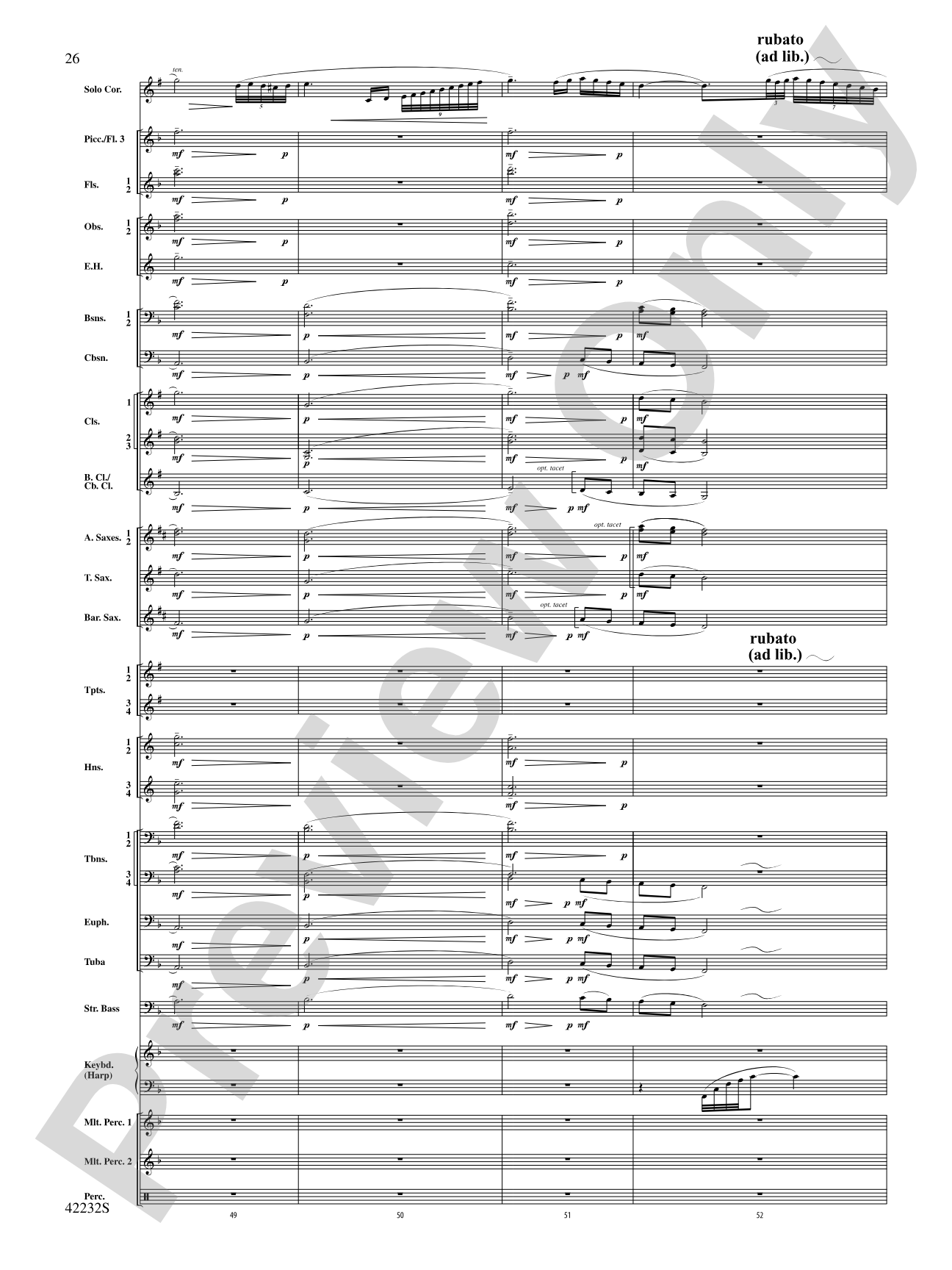 Two Irish Folk Melodies: Concert Band Conductor Score & Parts