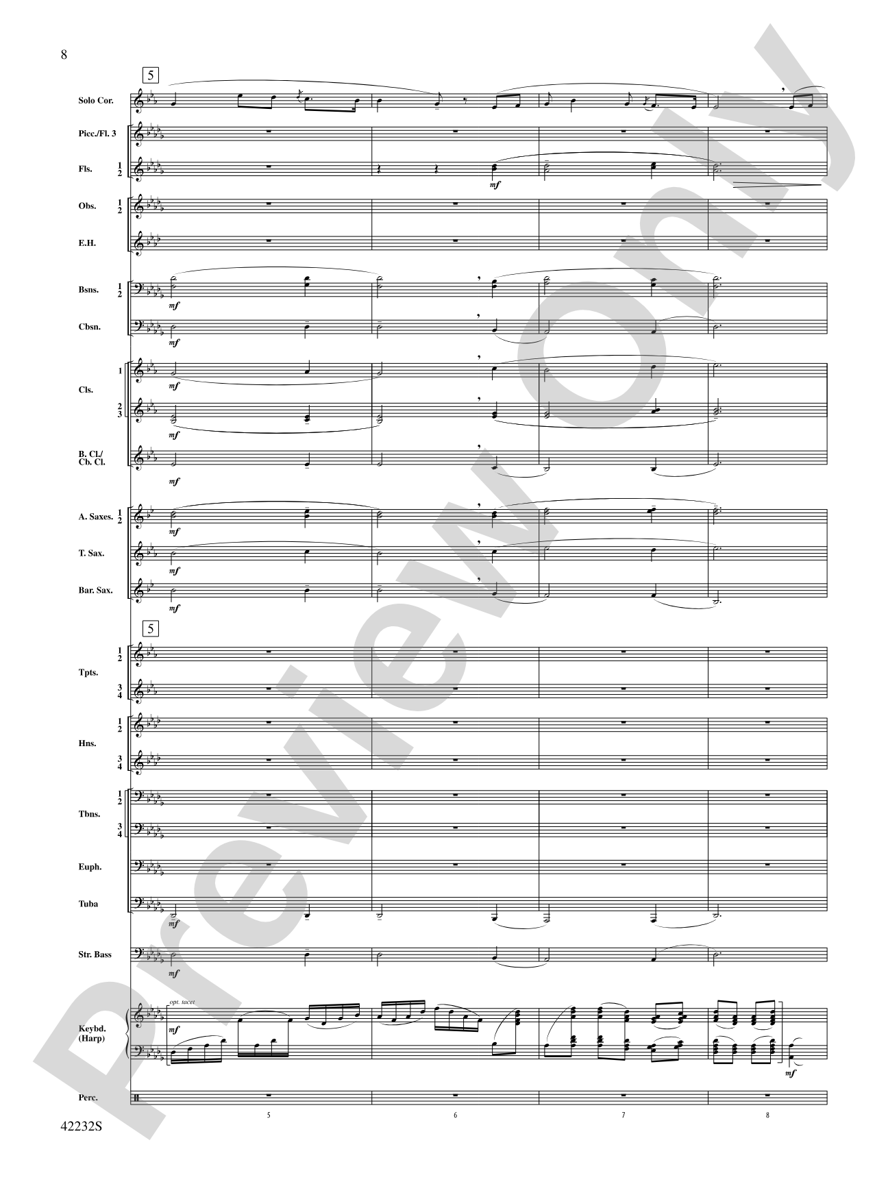 Two Irish Folk Melodies: Concert Band Conductor Score & Parts