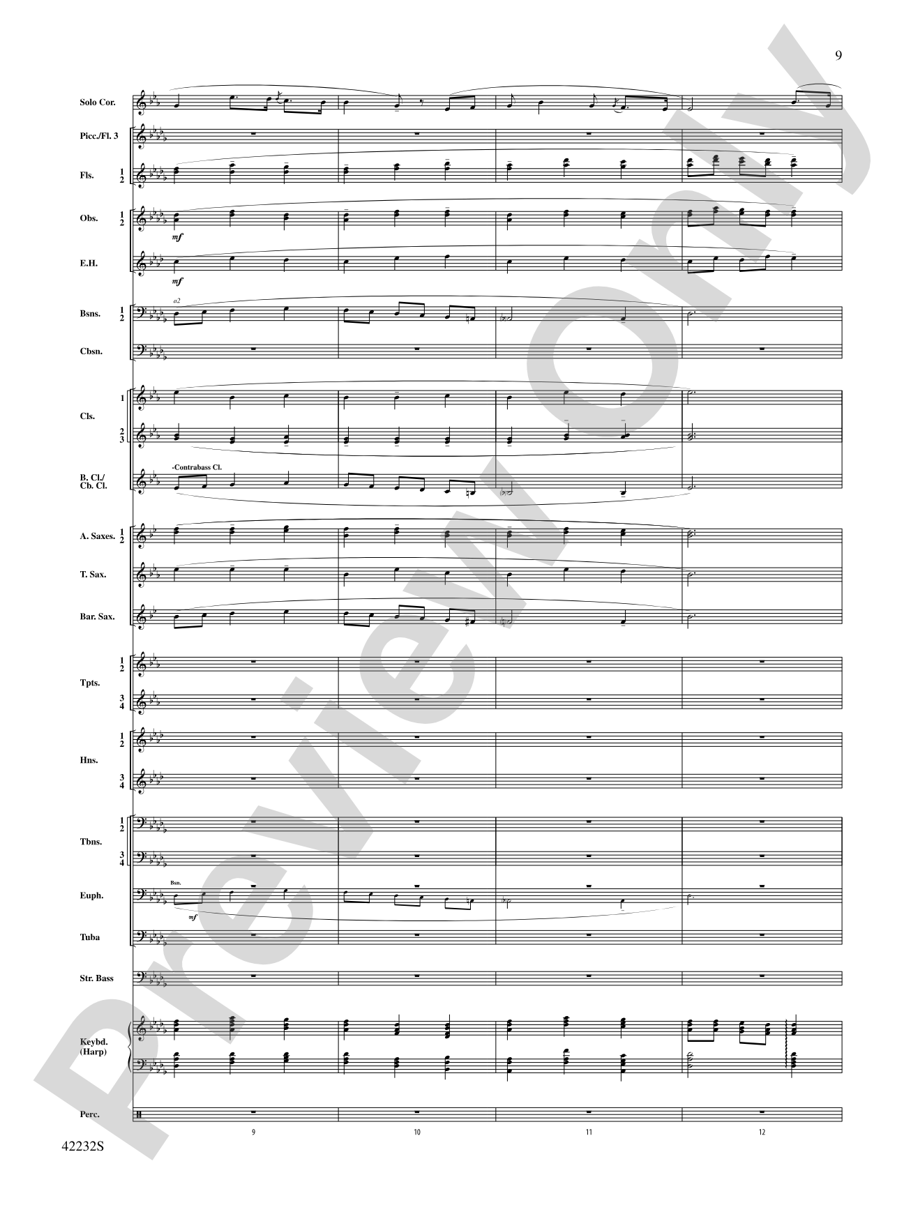 Two Irish Folk Melodies: Concert Band Conductor Score & Parts
