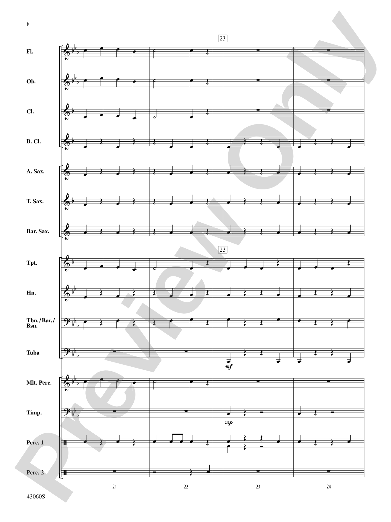 Engines of Change: Concert Band Conductor Score & Parts