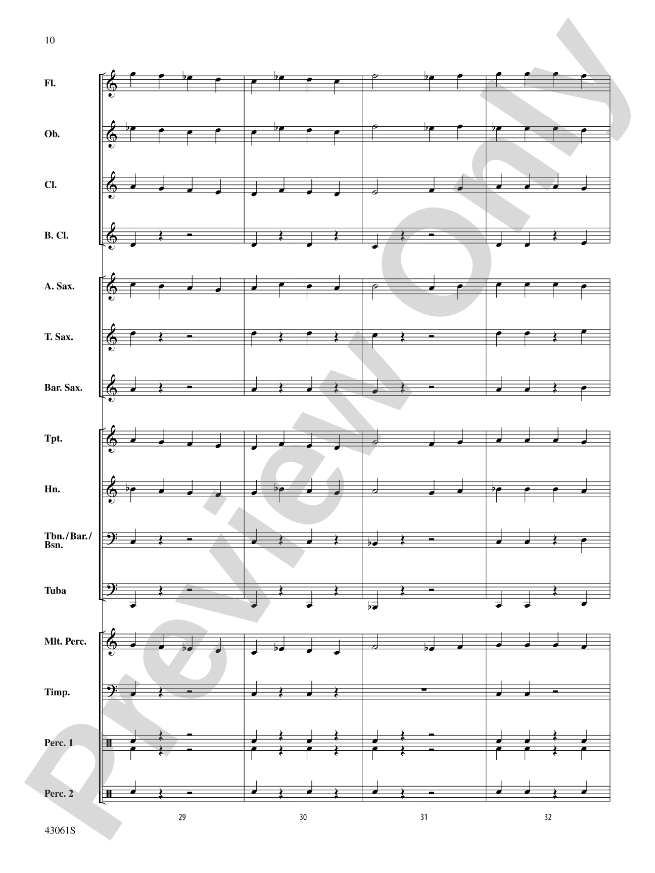 Merry Kisimusi: Concert Band Conductor Score & Parts
