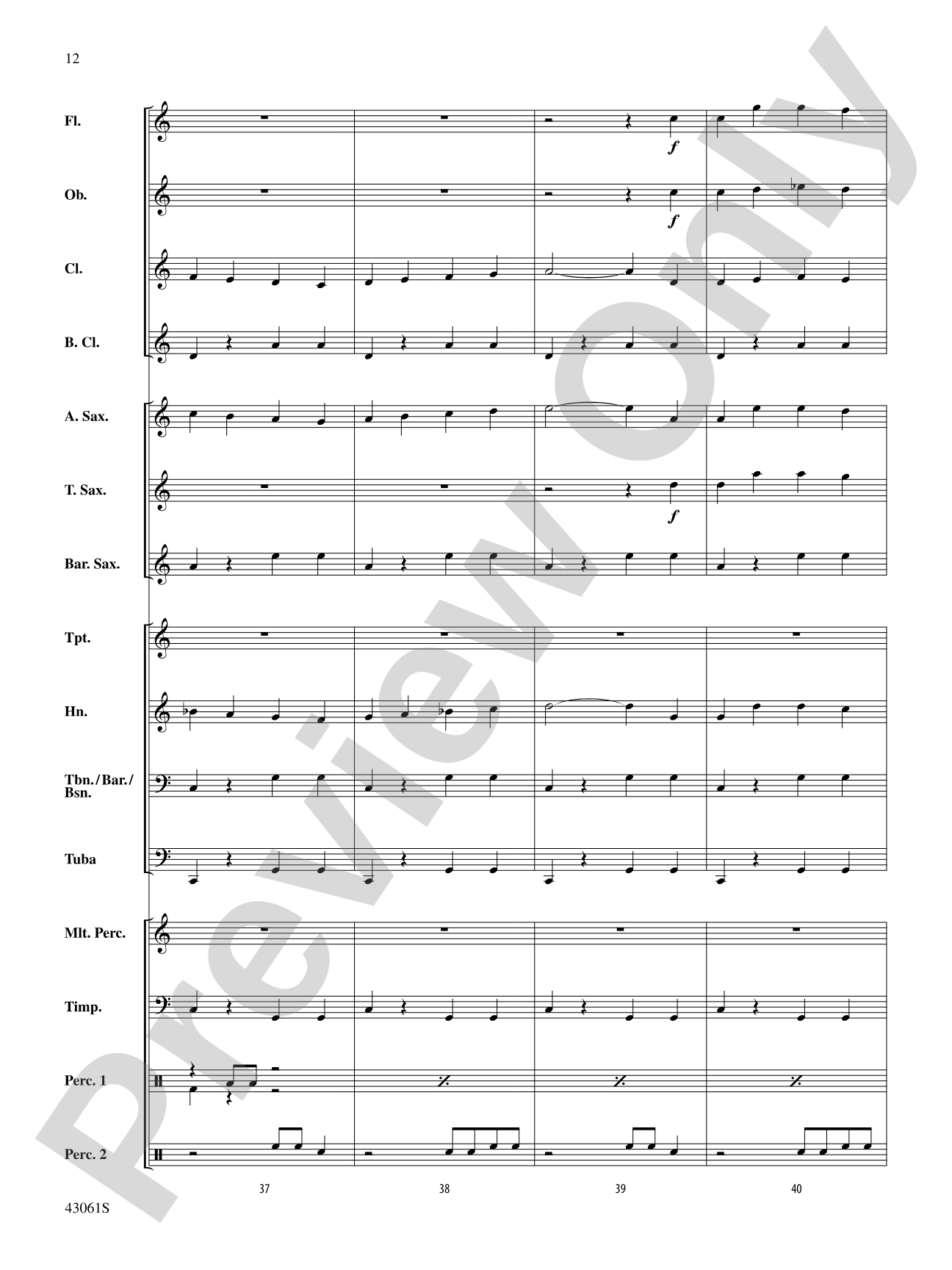Merry Kisimusi: Concert Band Conductor Score & Parts