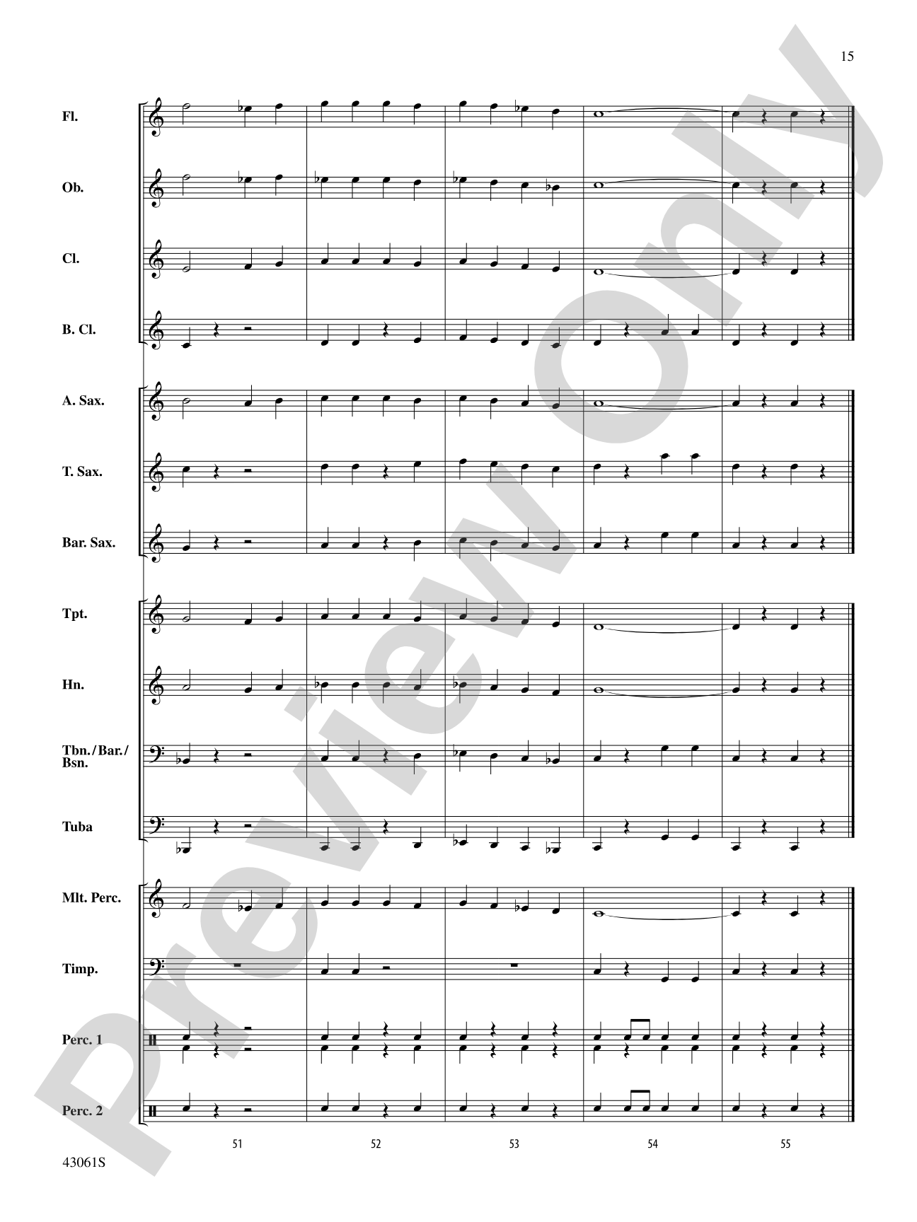 Merry Kisimusi: Concert Band Conductor Score & Parts