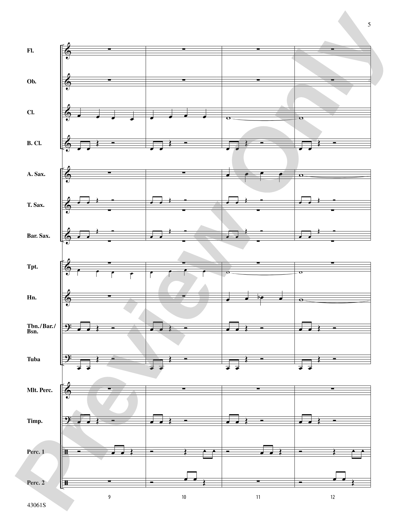 Merry Kisimusi: Concert Band Conductor Score & Parts