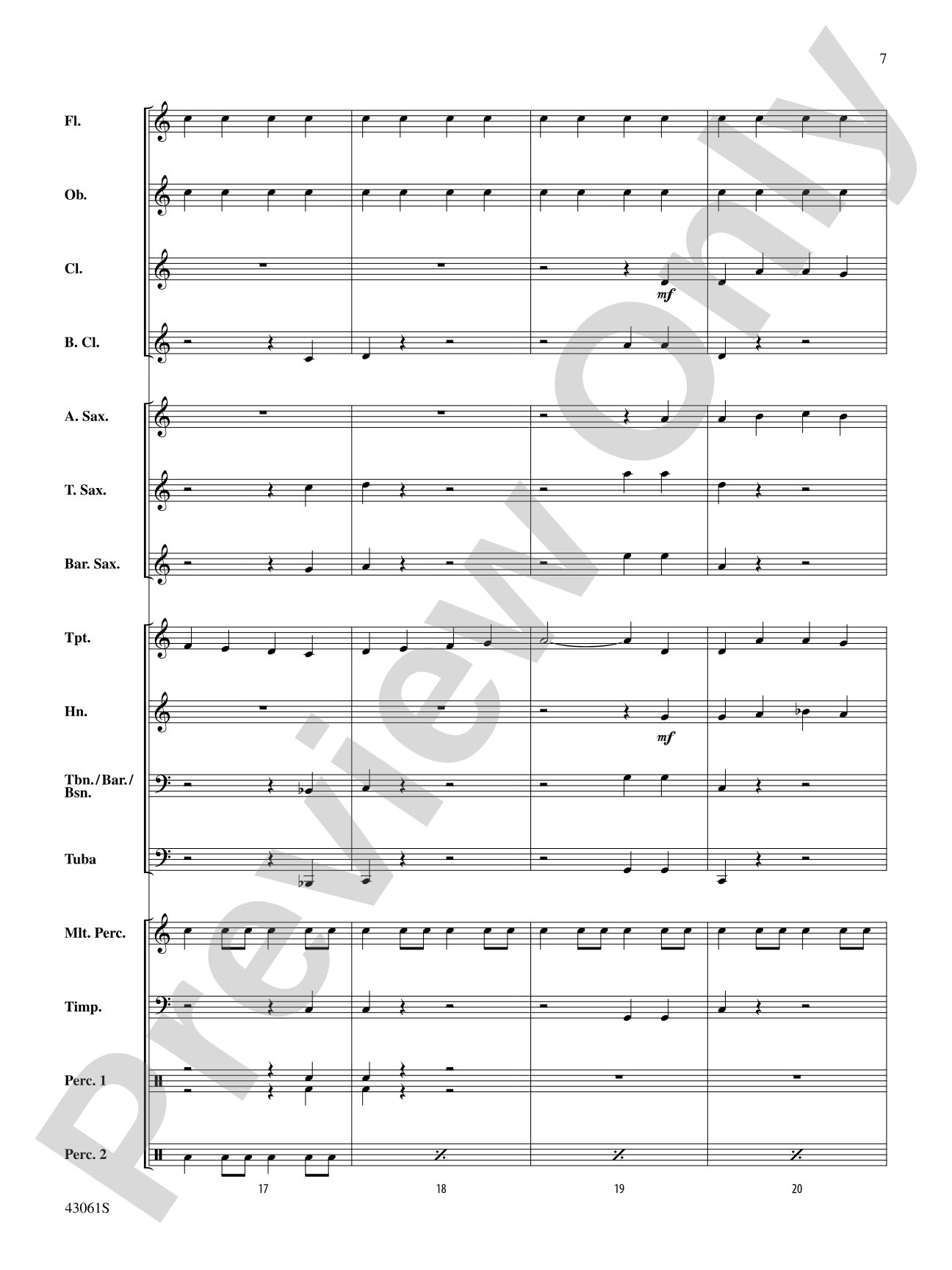 Merry Kisimusi: Concert Band Conductor Score & Parts