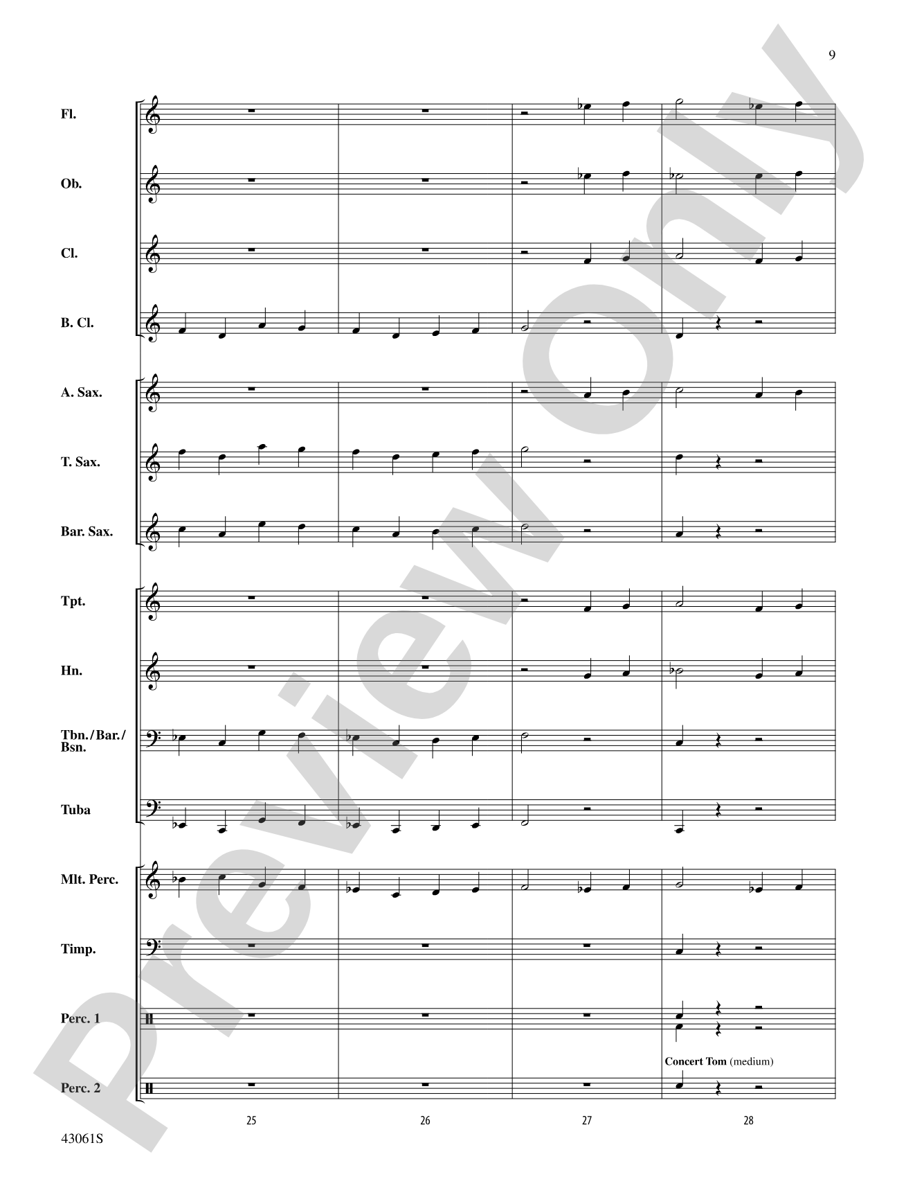 Merry Kisimusi: Concert Band Conductor Score & Parts