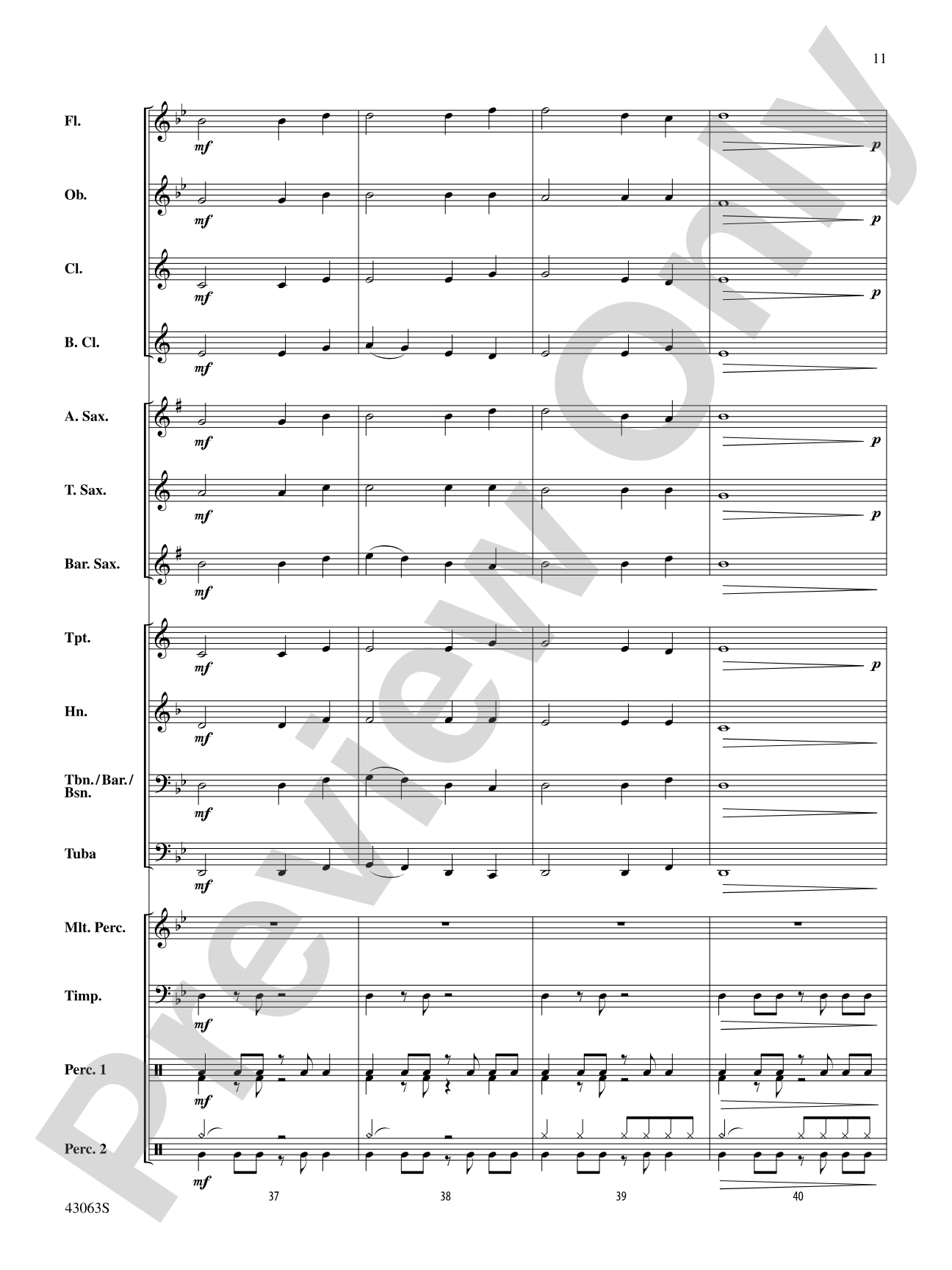 Fire's Edge: Concert Band Conductor Score & Parts