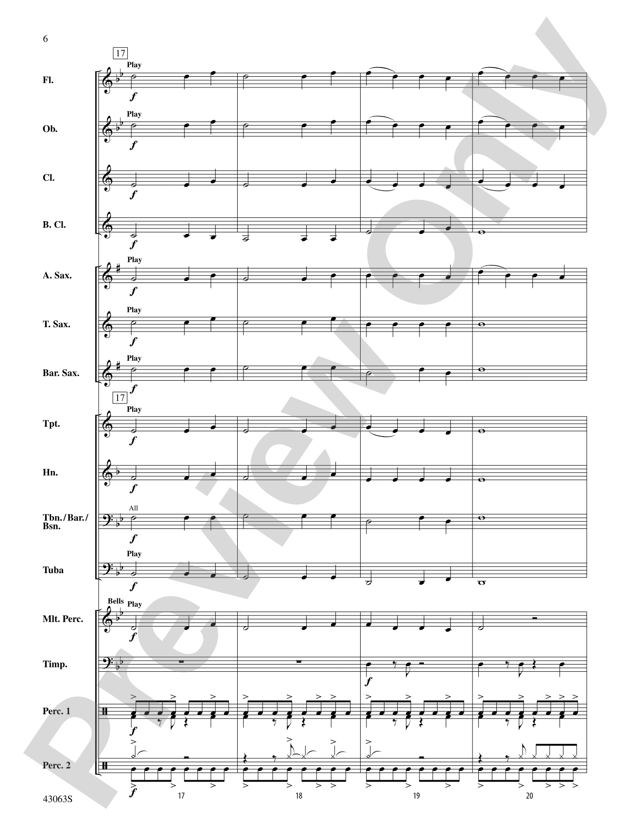 Fire's Edge: Concert Band Conductor Score & Parts