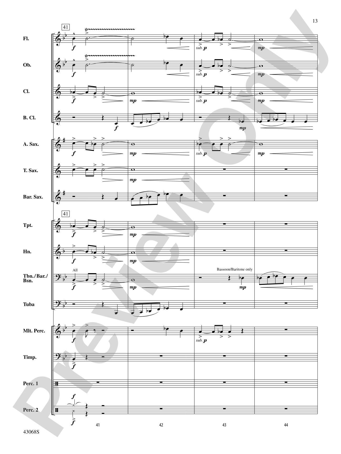 Creepers in the Castle: Concert Band Conductor Score & Parts