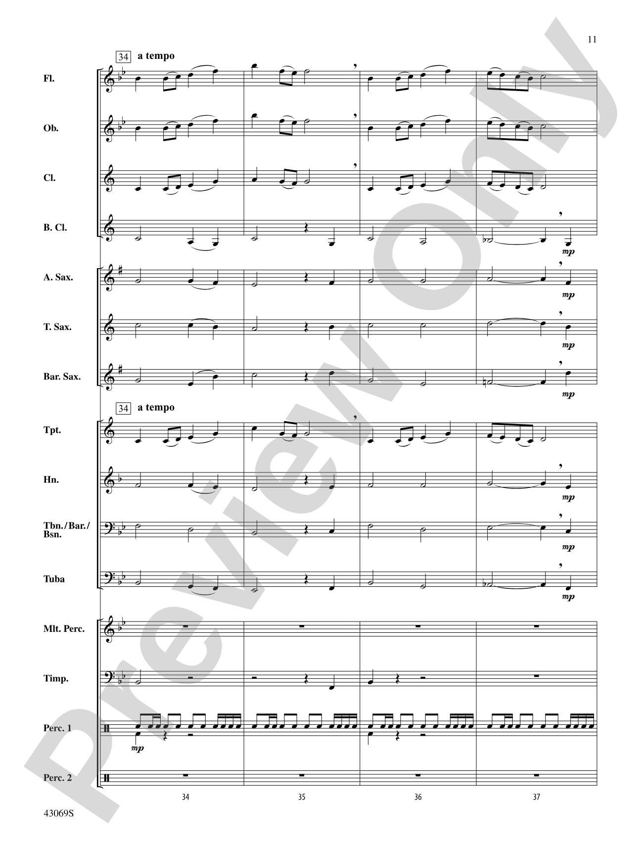 Hymn for Those Who Serve: Concert Band Conductor Score & Parts