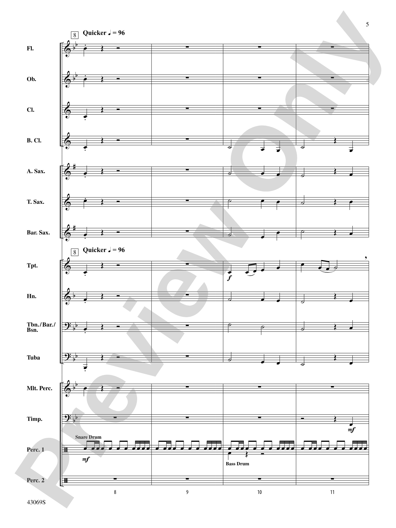 Hymn for Those Who Serve: Concert Band Conductor Score & Parts