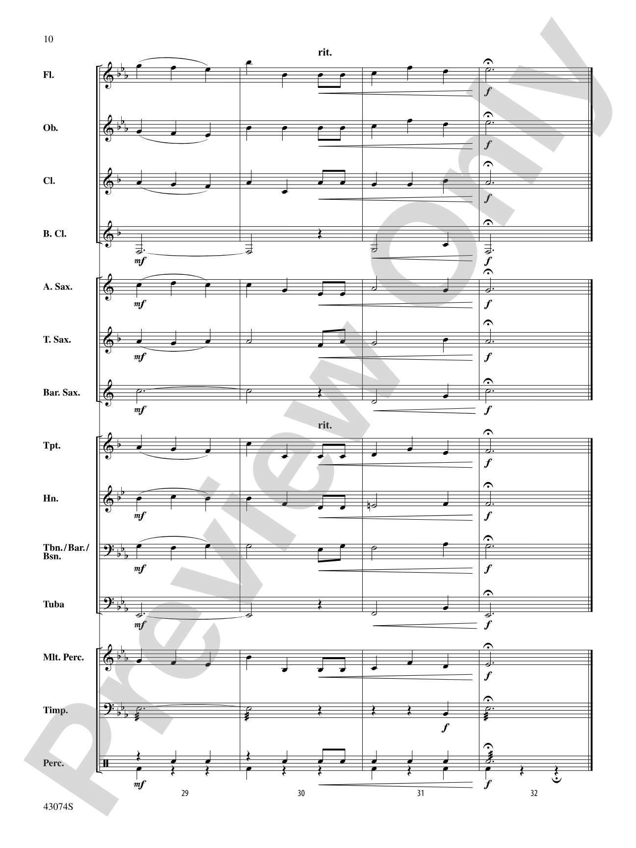 Christmas Cheer: Concert Band Conductor Score & Parts