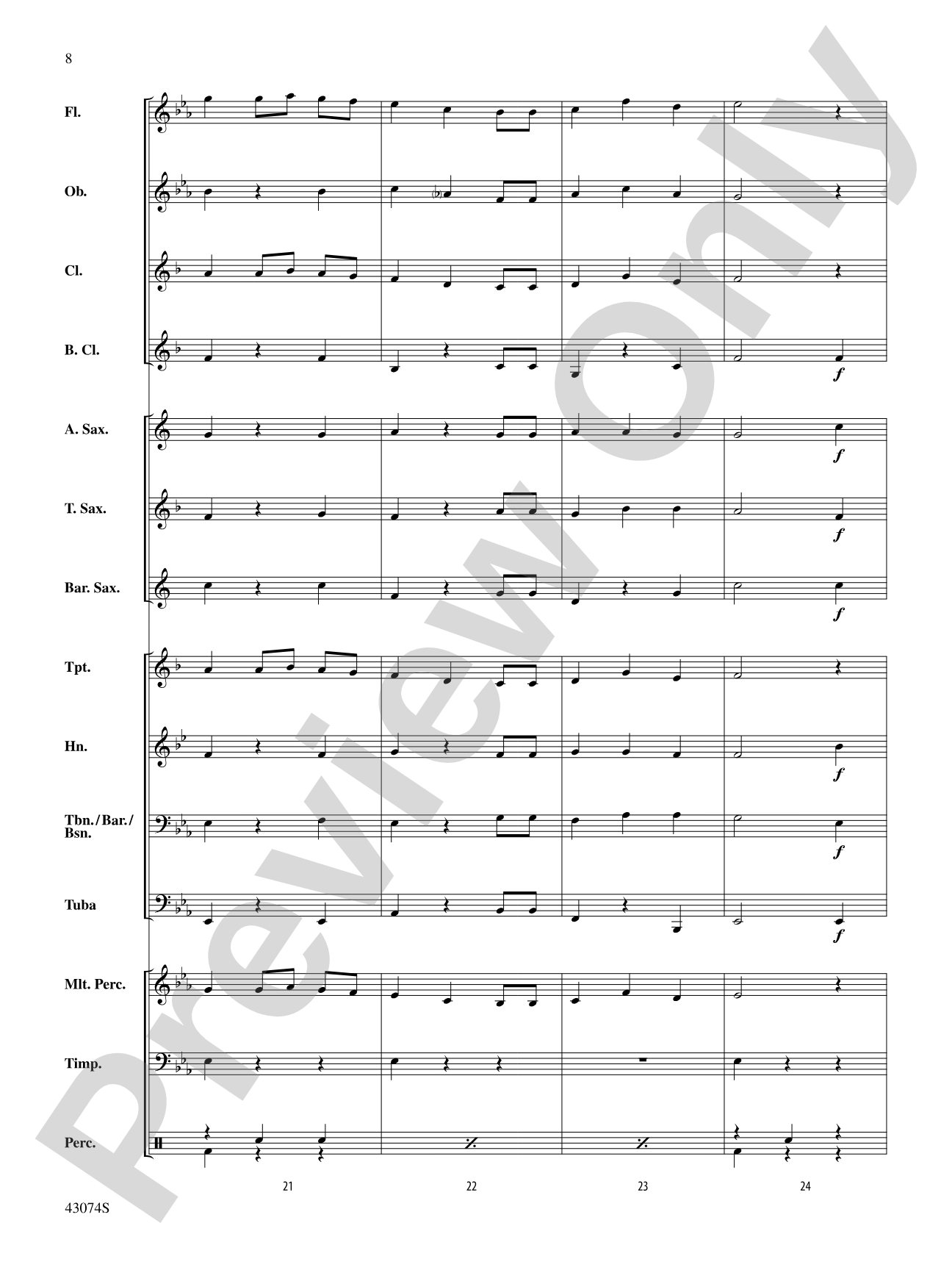 Christmas Cheer: Concert Band Conductor Score & Parts
