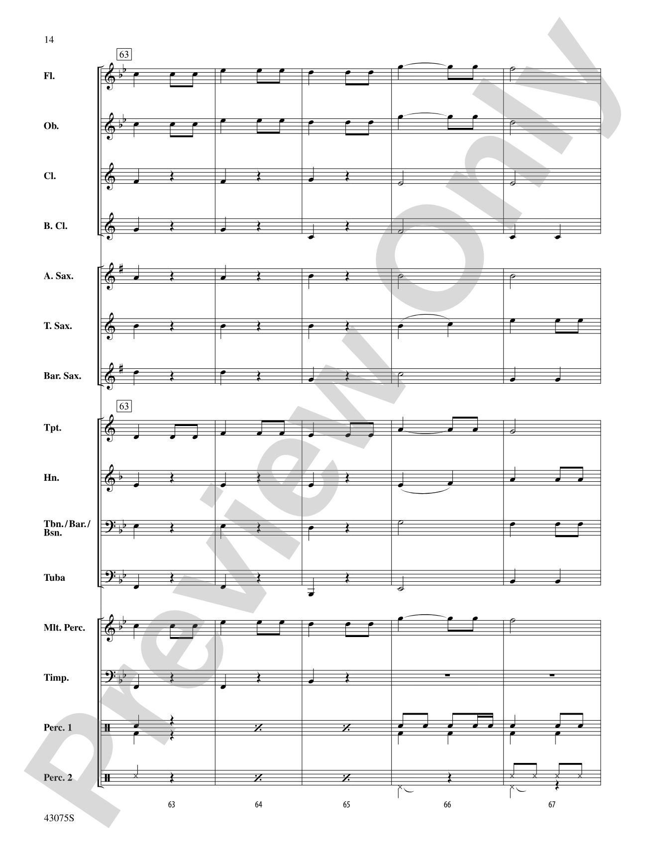 Glorious Sight: Concert Band Conductor Score & Parts