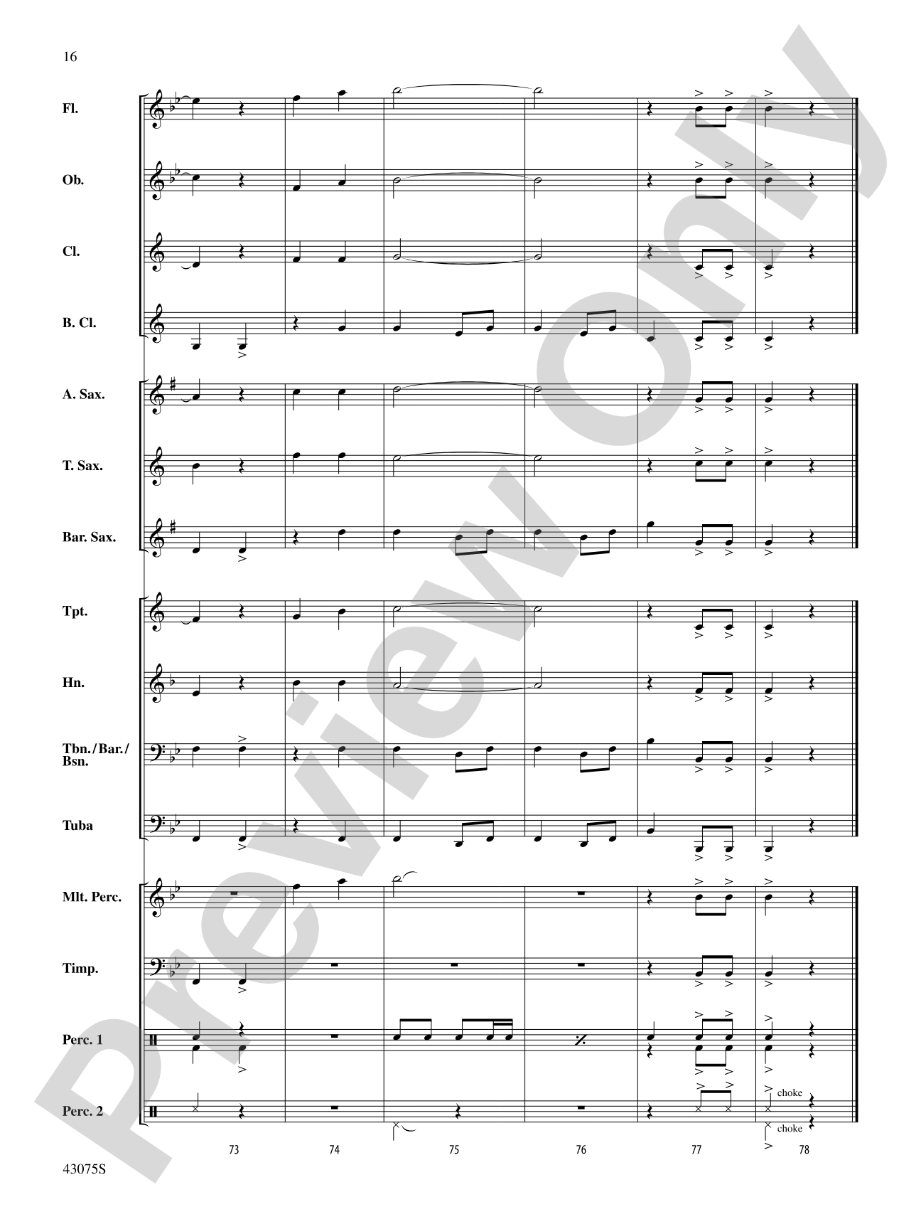 Glorious Sight: Concert Band Conductor Score & Parts