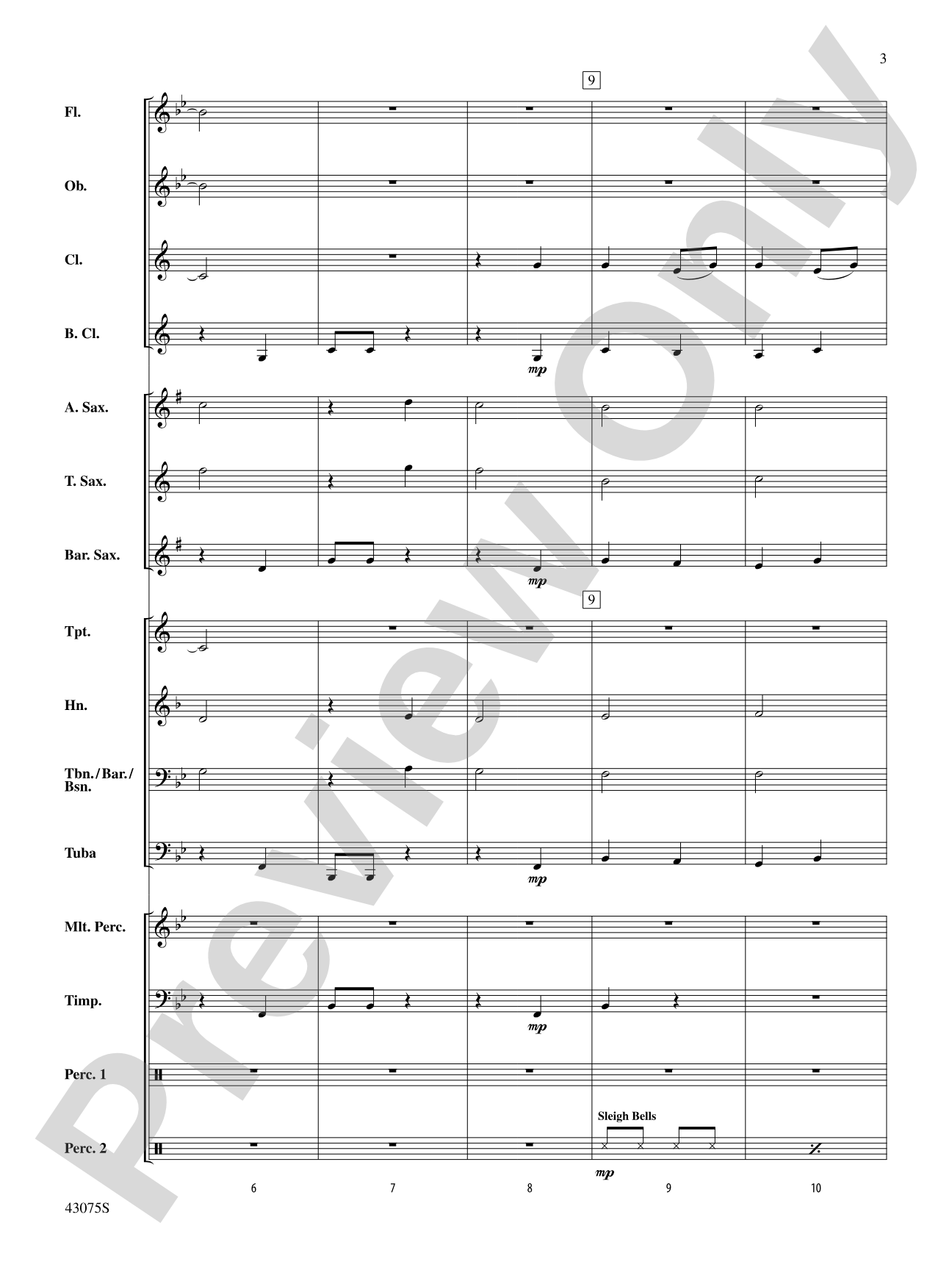 Glorious Sight: Concert Band Conductor Score & Parts