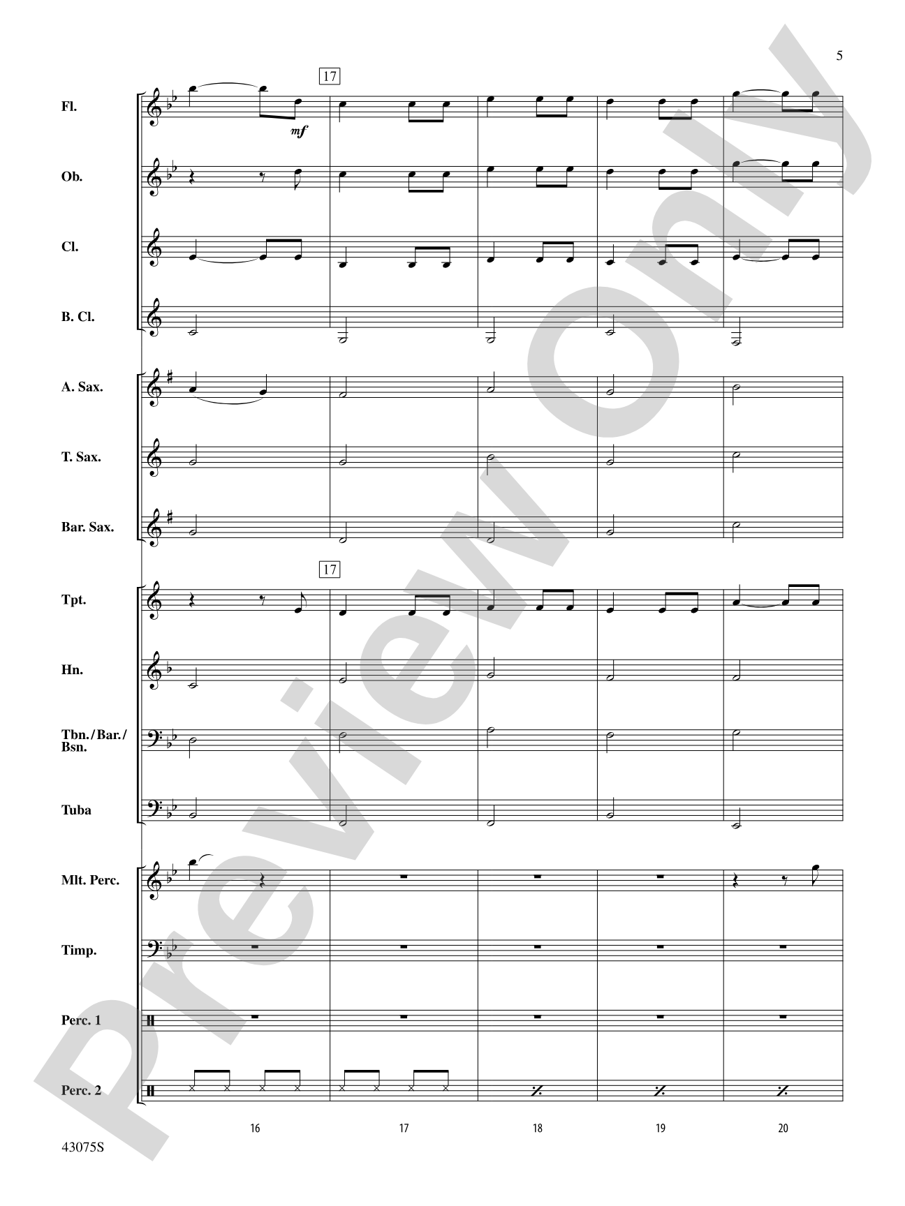 Glorious Sight: Concert Band Conductor Score & Parts