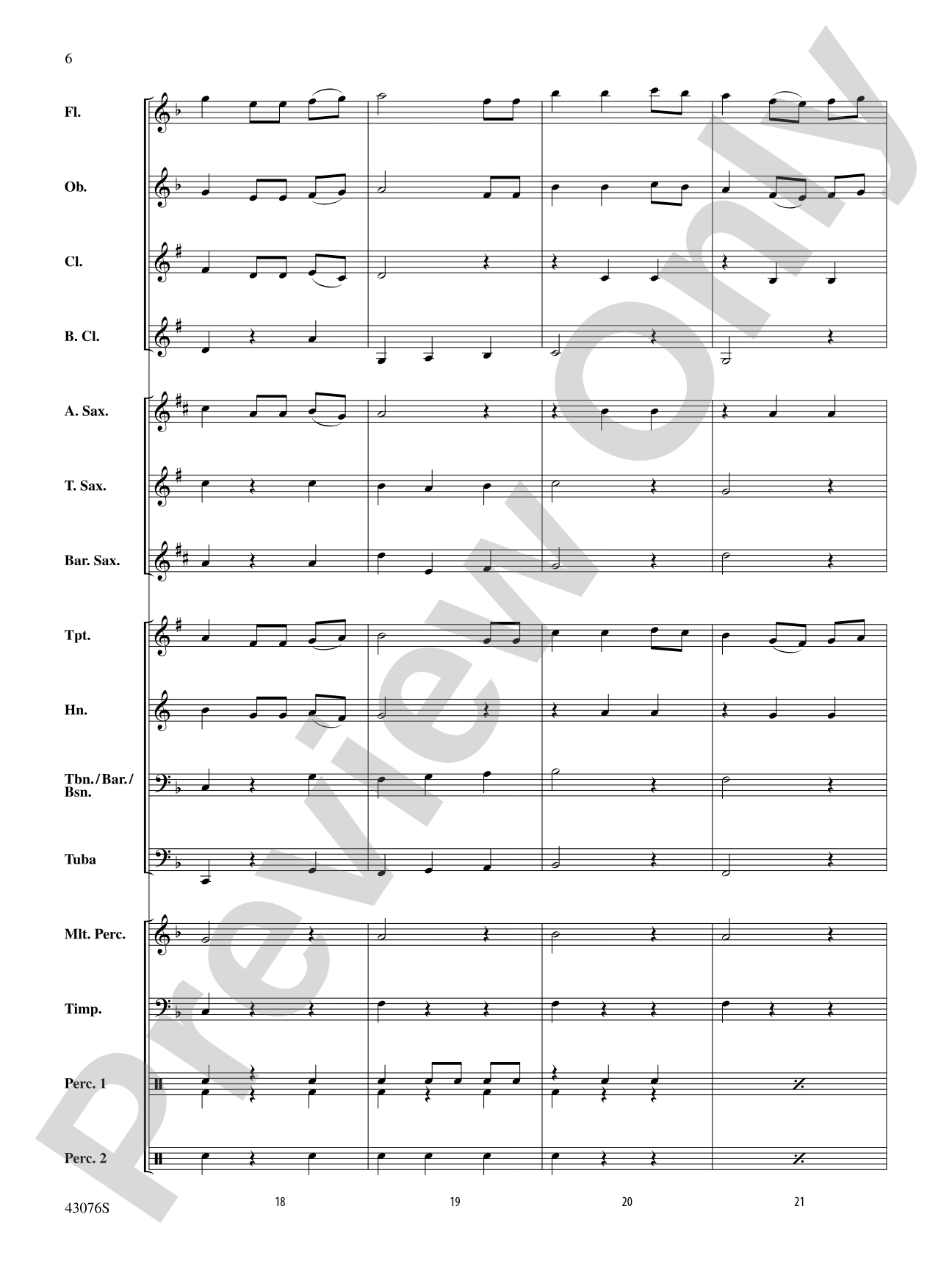 Las Mañanitas: Concert Band Conductor Score & Parts