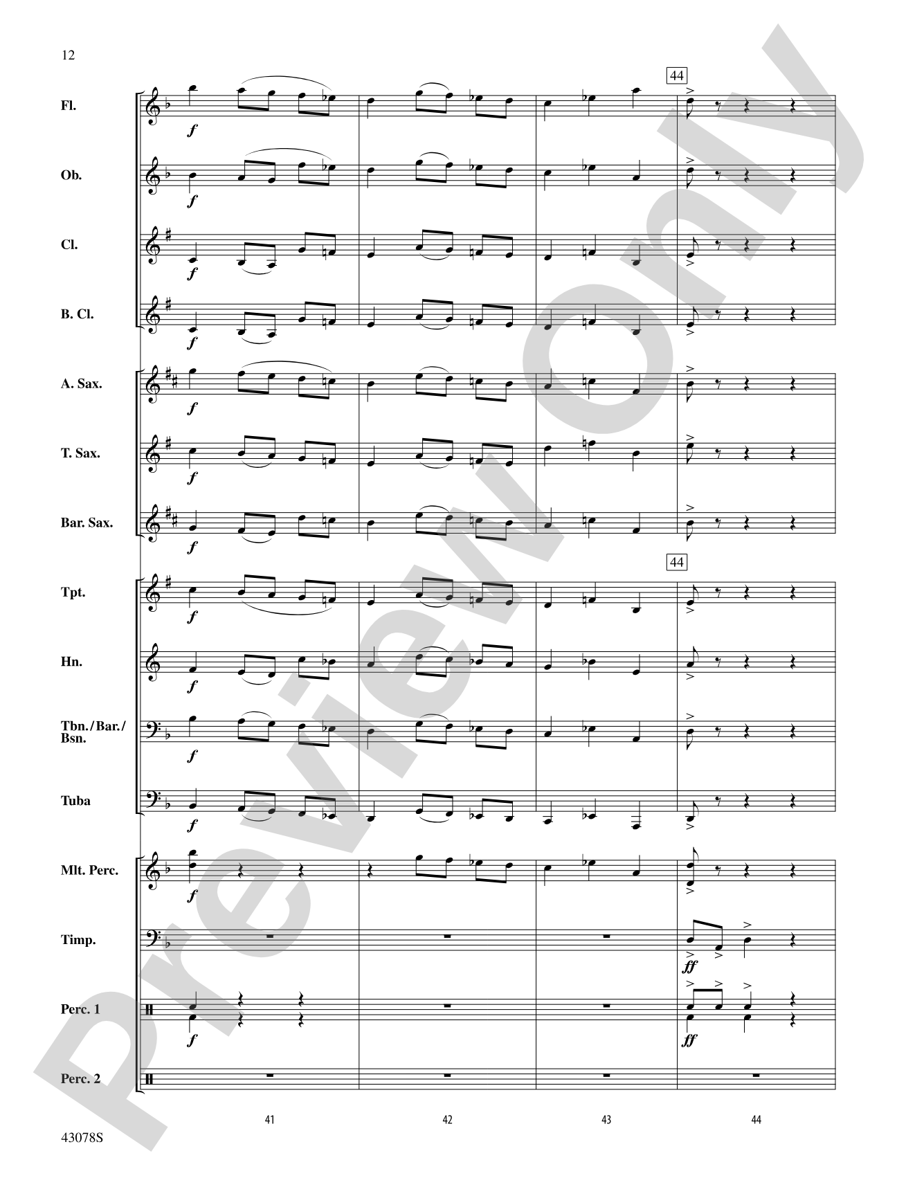 Ride of the Knights: Concert Band Conductor Score & Parts