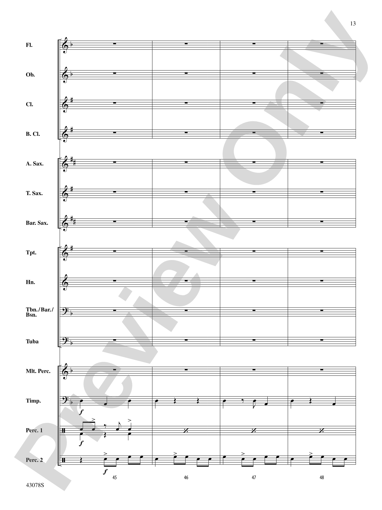 Ride of the Knights: Concert Band Conductor Score & Parts