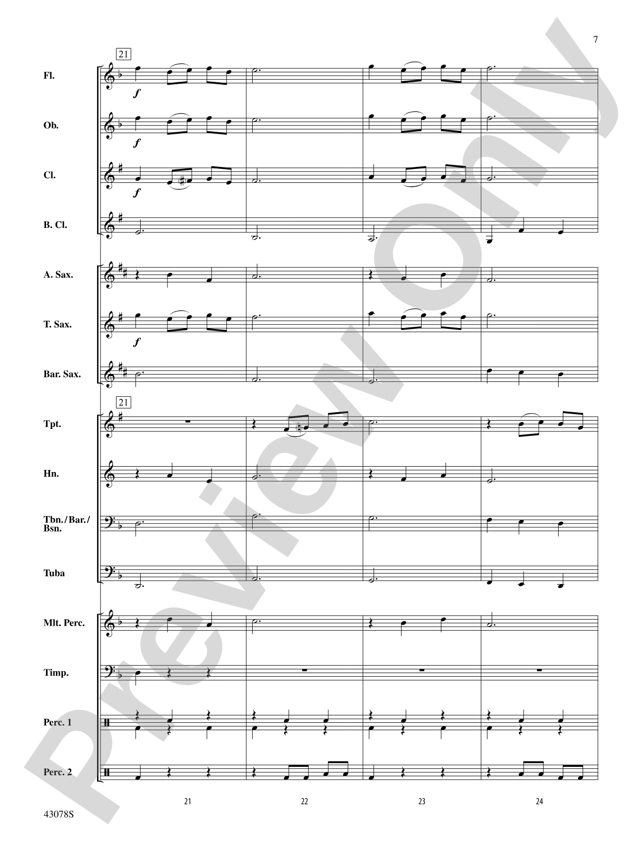 Ride of the Knights: Concert Band Conductor Score & Parts