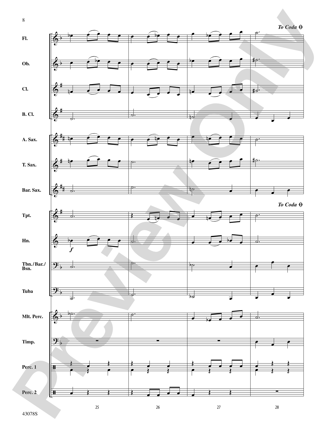 Ride of the Knights: Concert Band Conductor Score & Parts