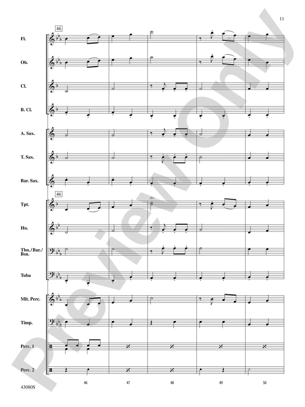 The Gladiator: Concert Band Conductor Score & Parts