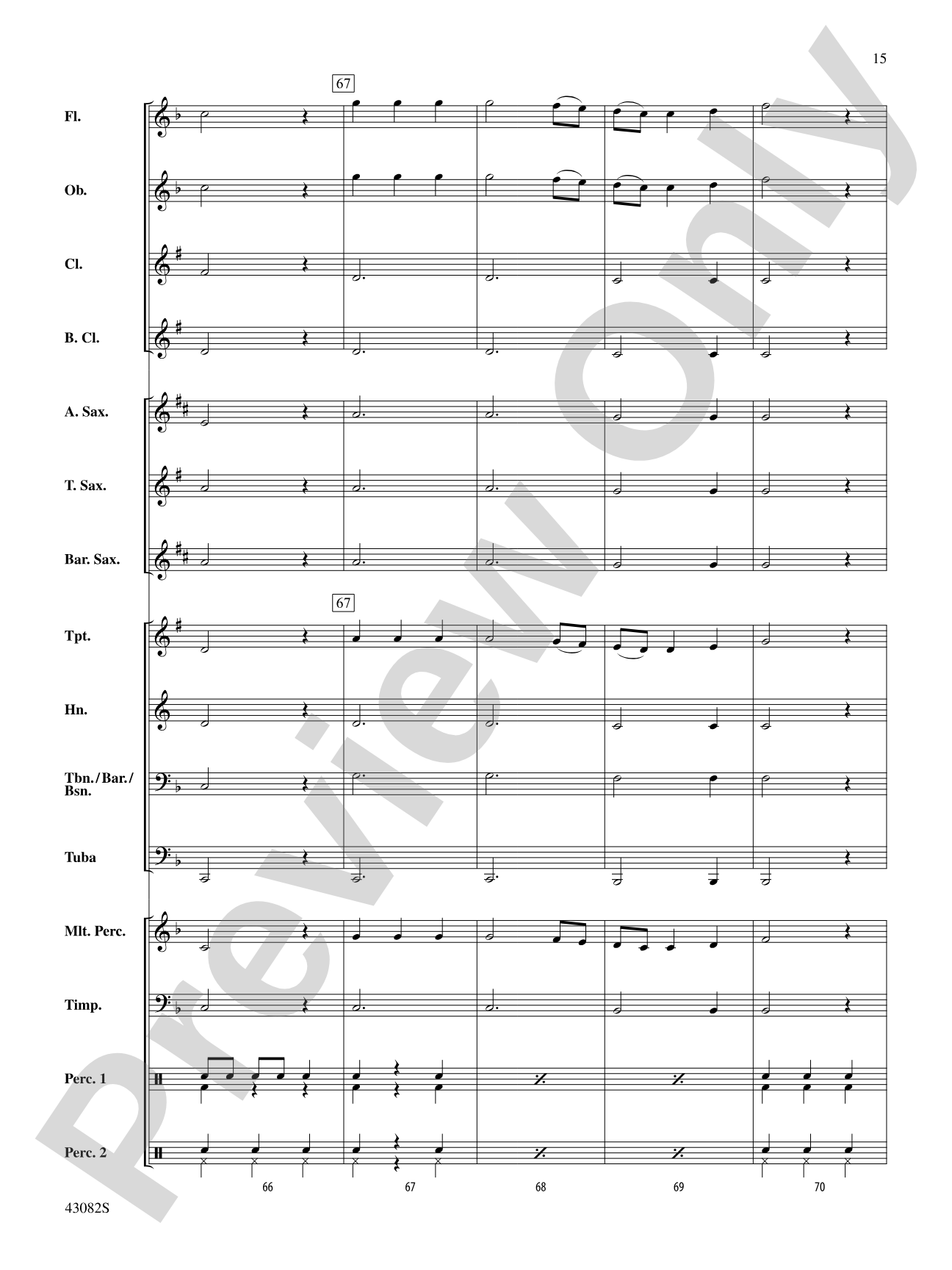 Medieval Dance: Concert Band Conductor Score & Parts