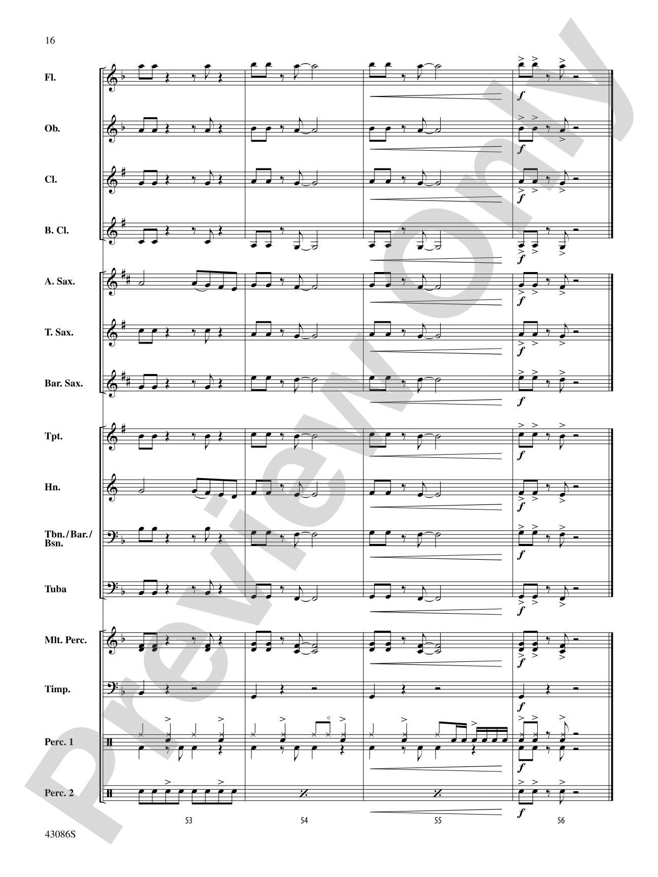 Birthday: Concert Band Conductor Score & Parts