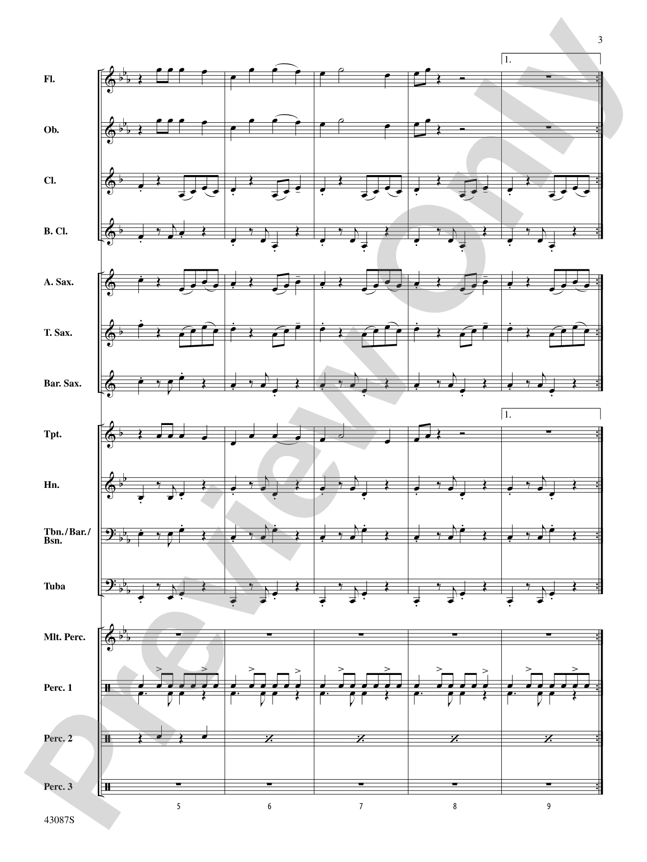 Still Into You: Concert Band Conductor Score & Parts