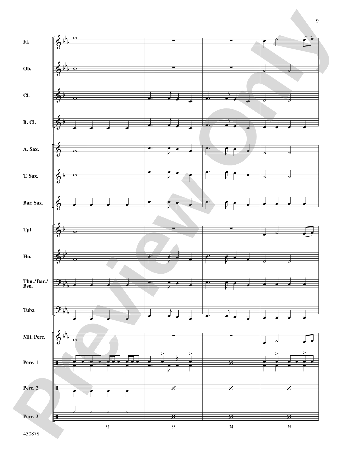Still Into You: Concert Band Conductor Score & Parts