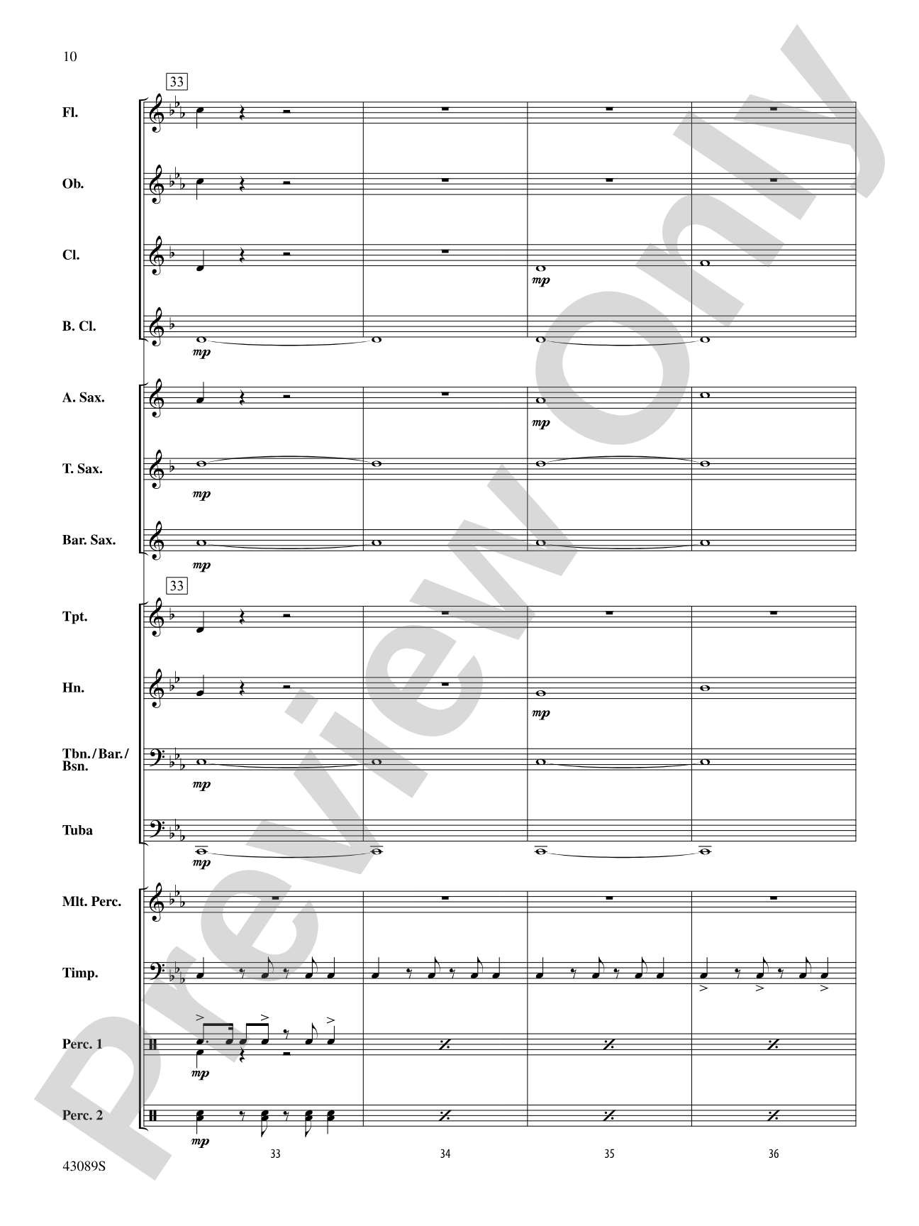 Am I Wrong: Concert Band Conductor Score & Parts