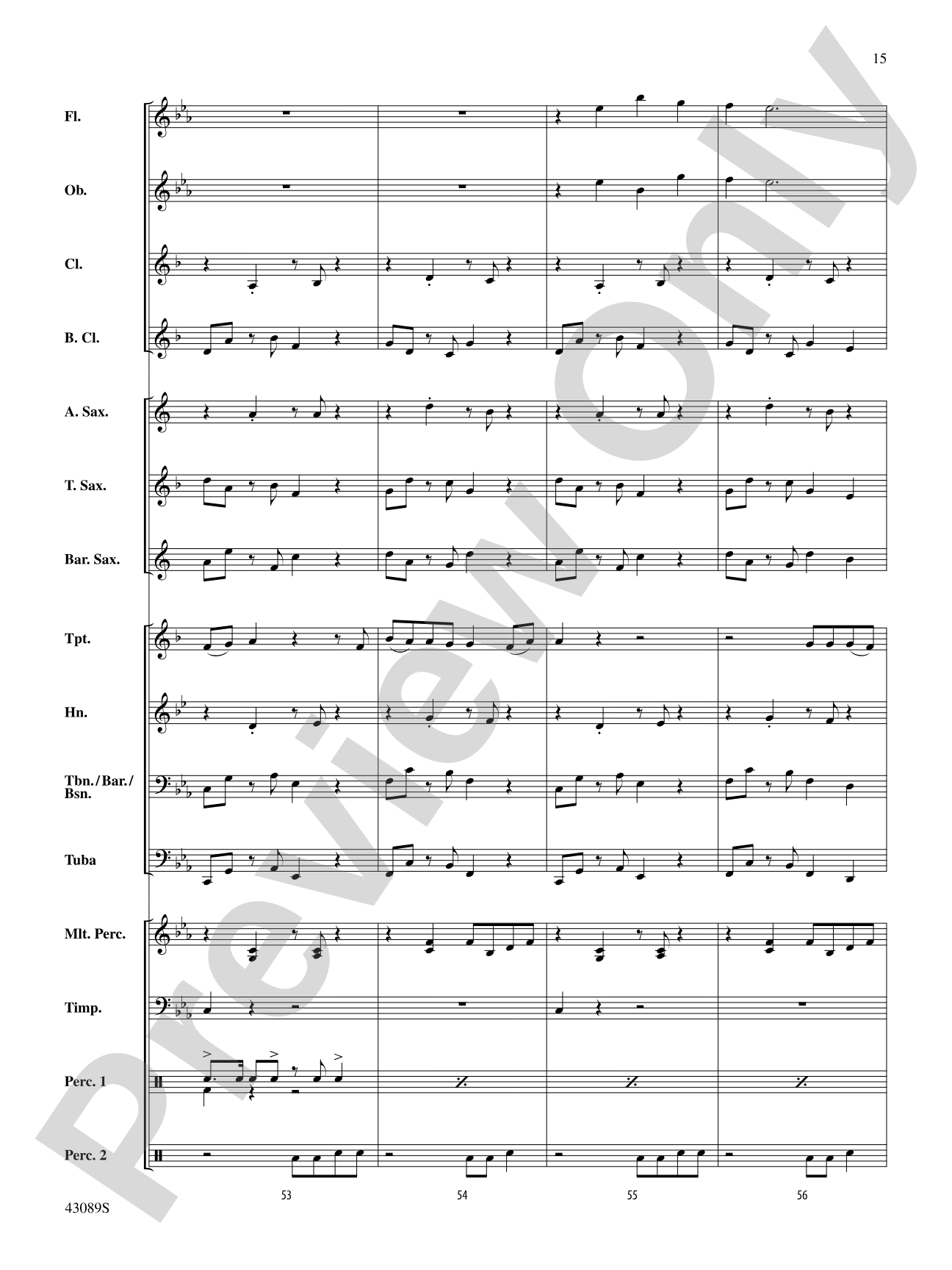 Am I Wrong: Concert Band Conductor Score & Parts