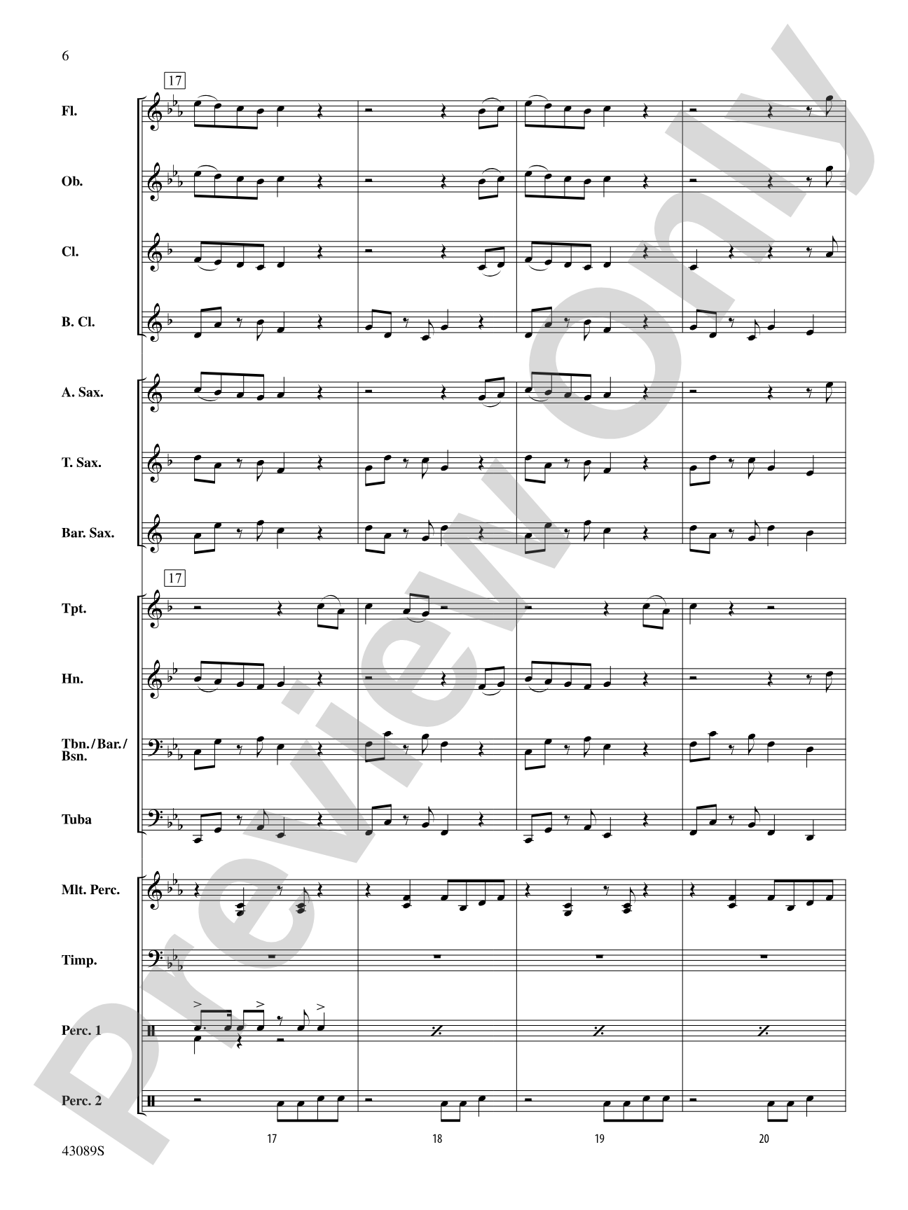 Am I Wrong: Concert Band Conductor Score & Parts