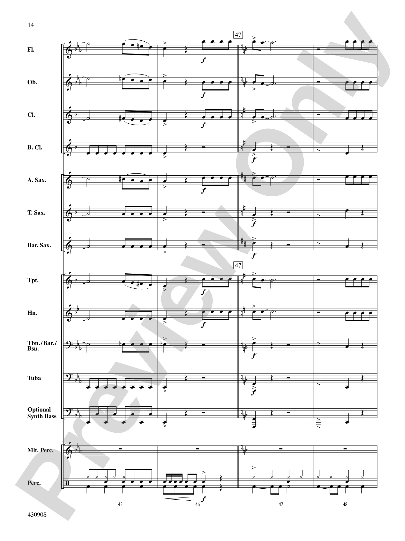 Everything Is Awesome (Awesome Remixxx!!!) (from The Lego® Movie): Concert Band Conductor Score & Parts