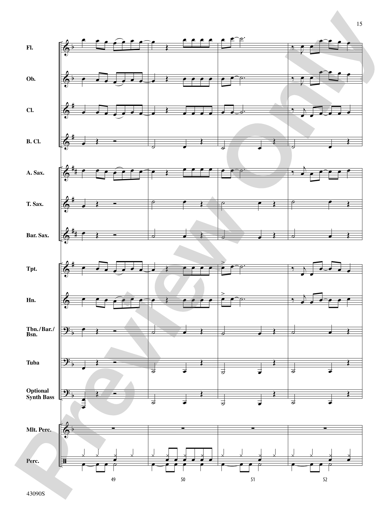 Everything Is Awesome (Awesome Remixxx!!!) (from The Lego® Movie): Concert Band Conductor Score & Parts