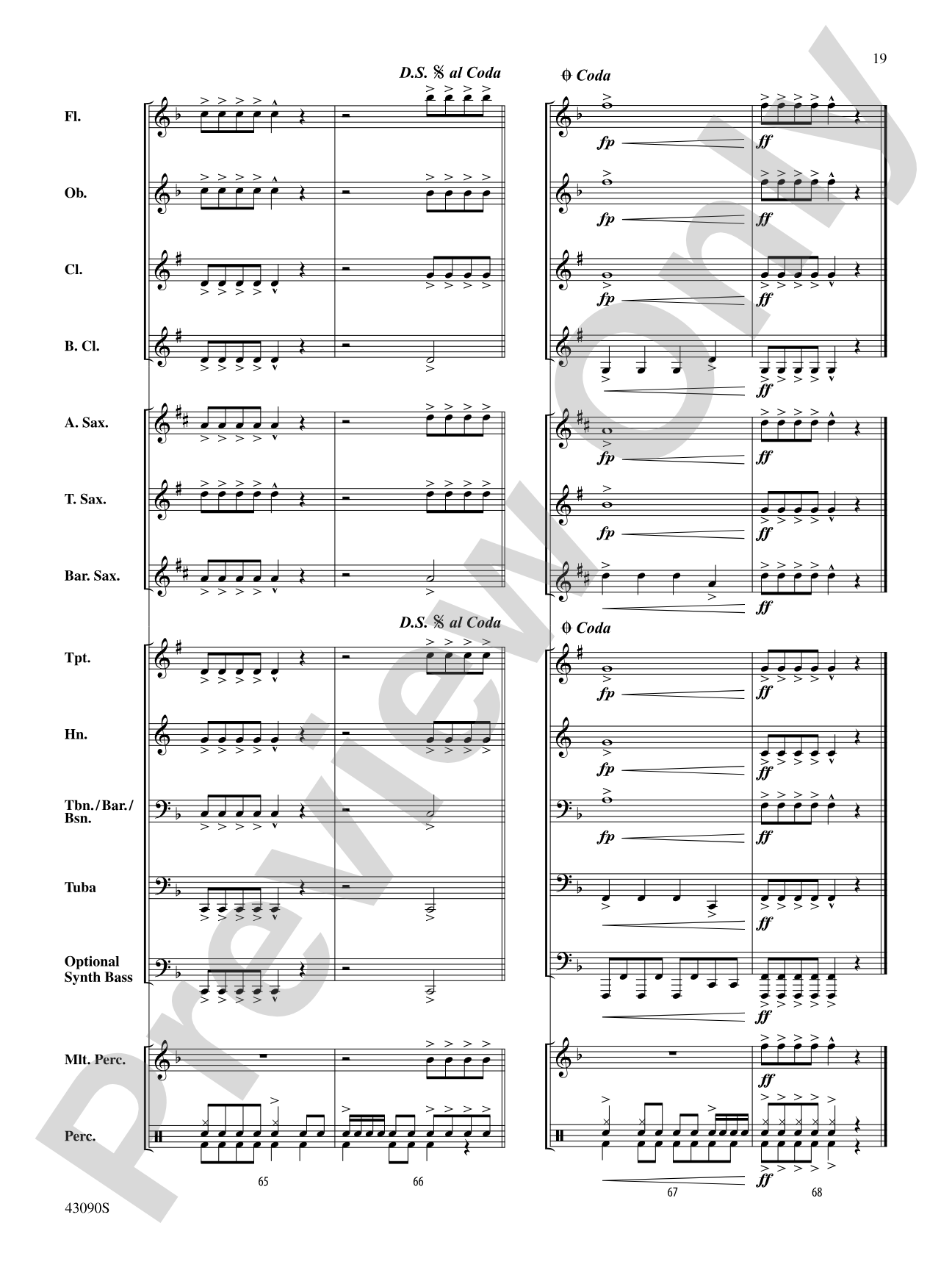 Everything Is Awesome (Awesome Remixxx!!!) (from The Lego® Movie): Concert Band Conductor Score & Parts