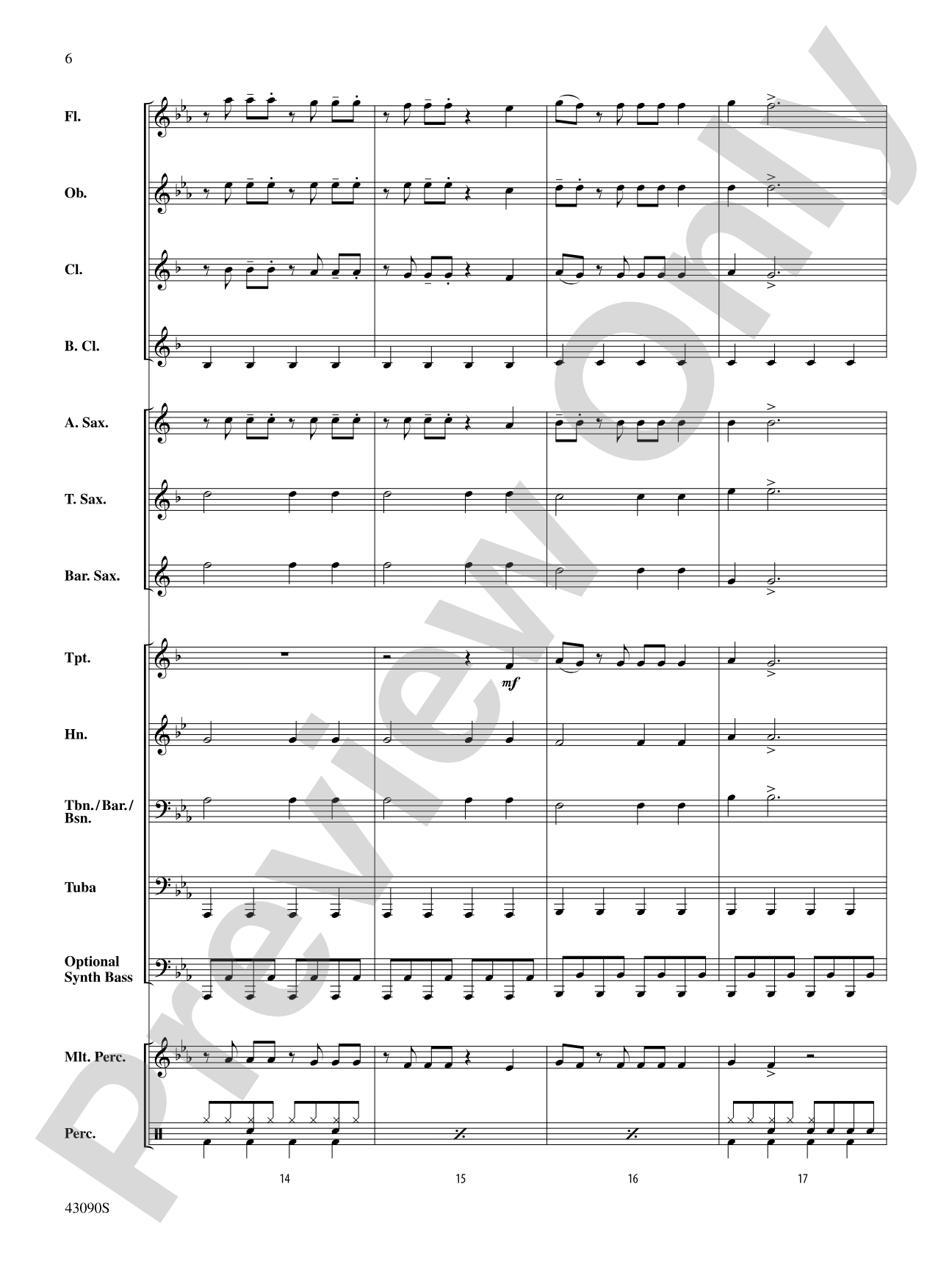 Everything Is Awesome (Awesome Remixxx!!!) (from The Lego® Movie): Concert Band Conductor Score & Parts