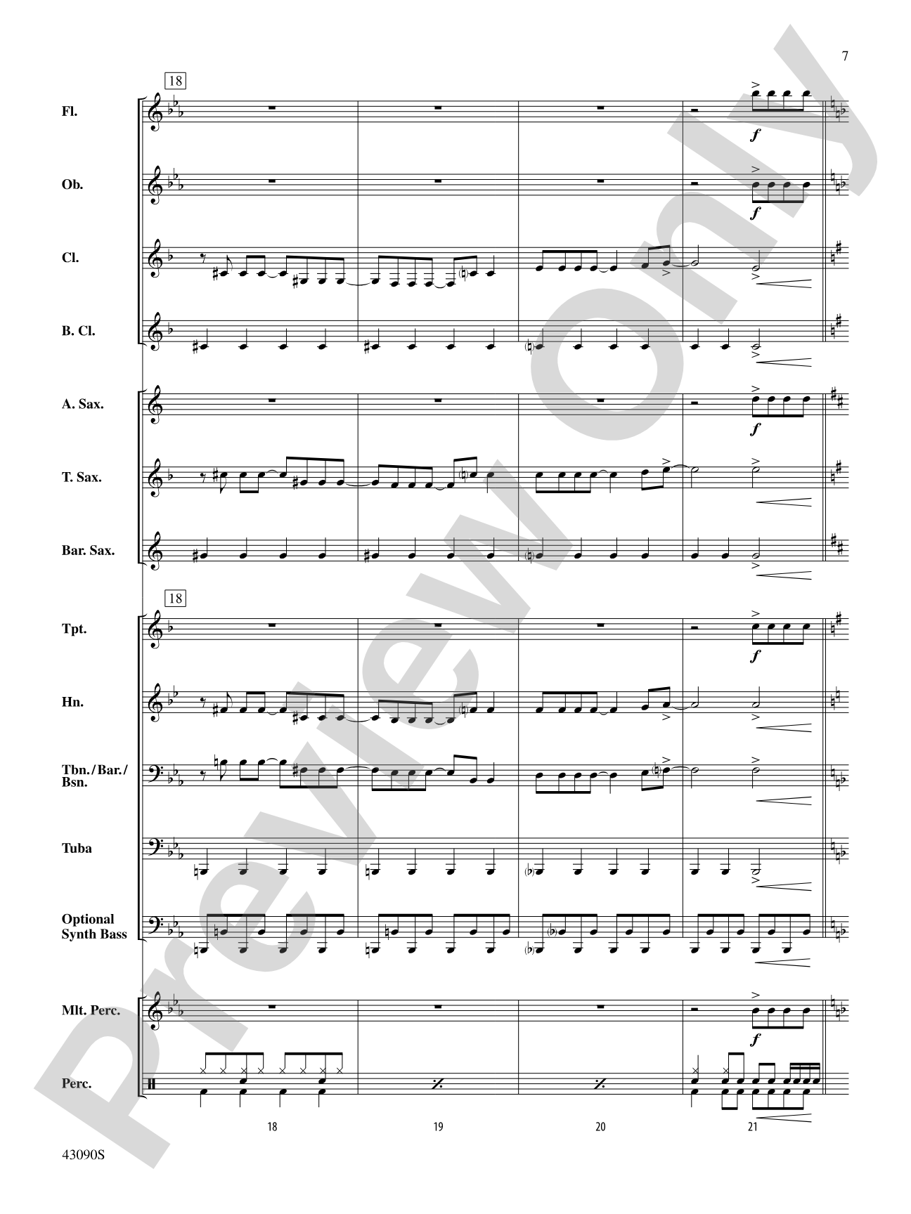 Everything Is Awesome (Awesome Remixxx!!!) (from The Lego® Movie): Concert Band Conductor Score & Parts