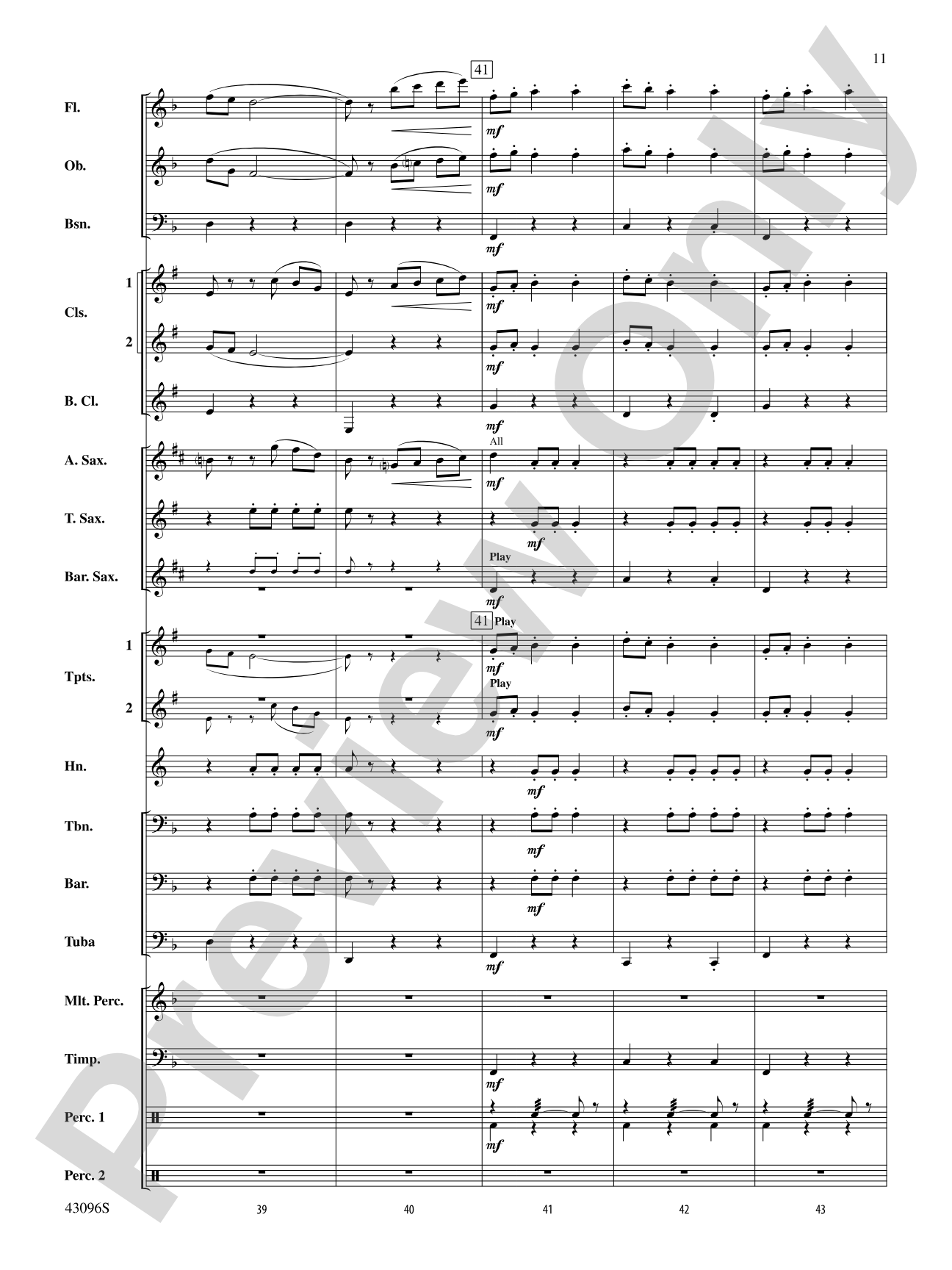 Danse des Ghazies (from The Ballet Suite, Op. 50a): Concert Band Conductor Score & Parts