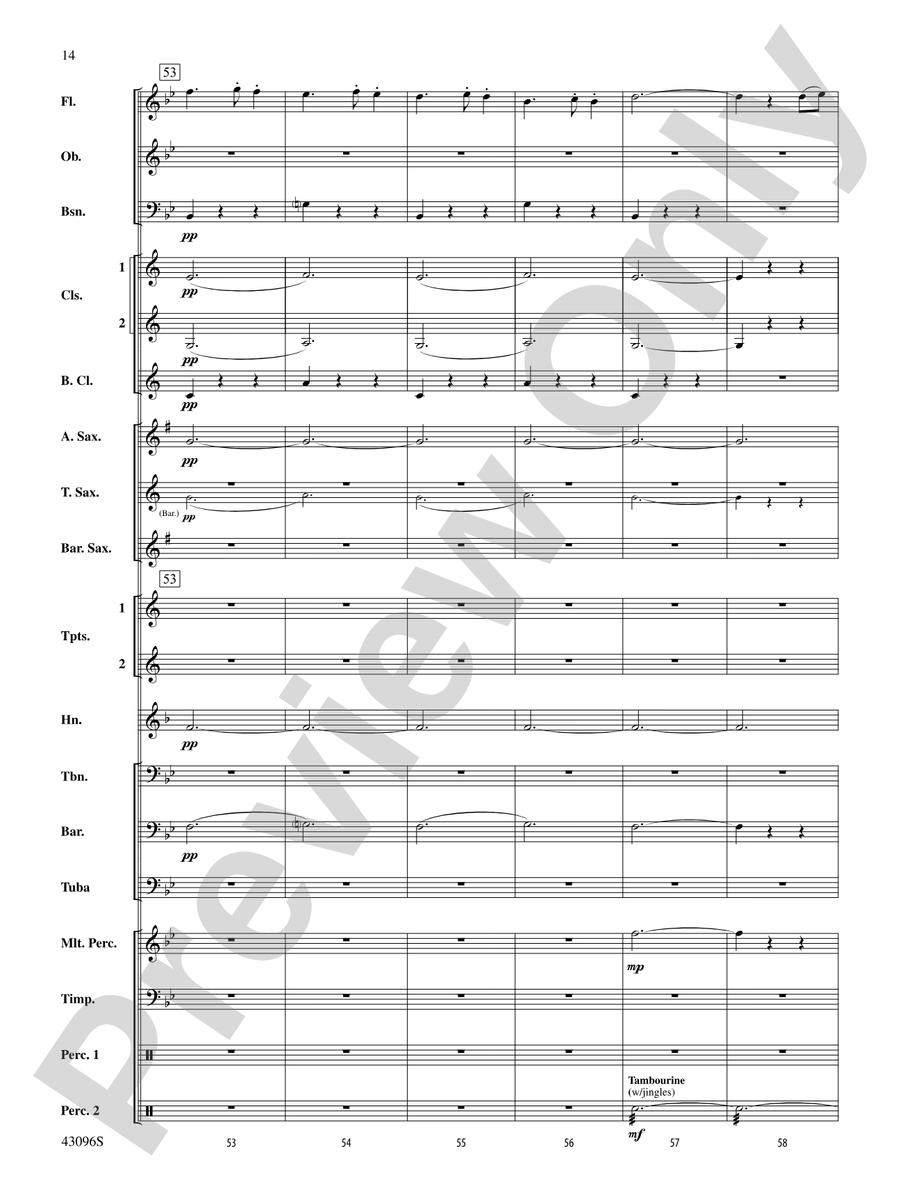 Danse des Ghazies (from The Ballet Suite, Op. 50a): Concert Band Conductor Score & Parts