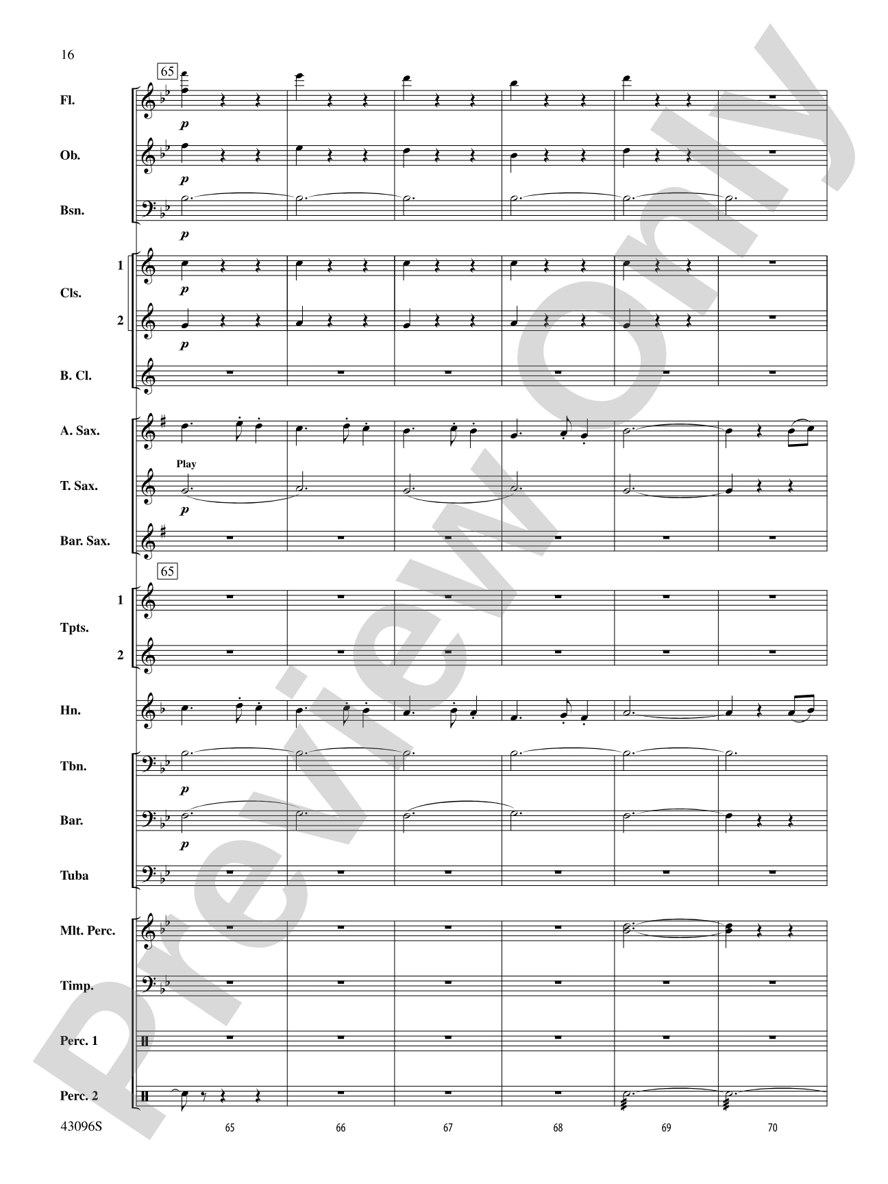 Danse des Ghazies (from The Ballet Suite, Op. 50a): Concert Band Conductor Score & Parts