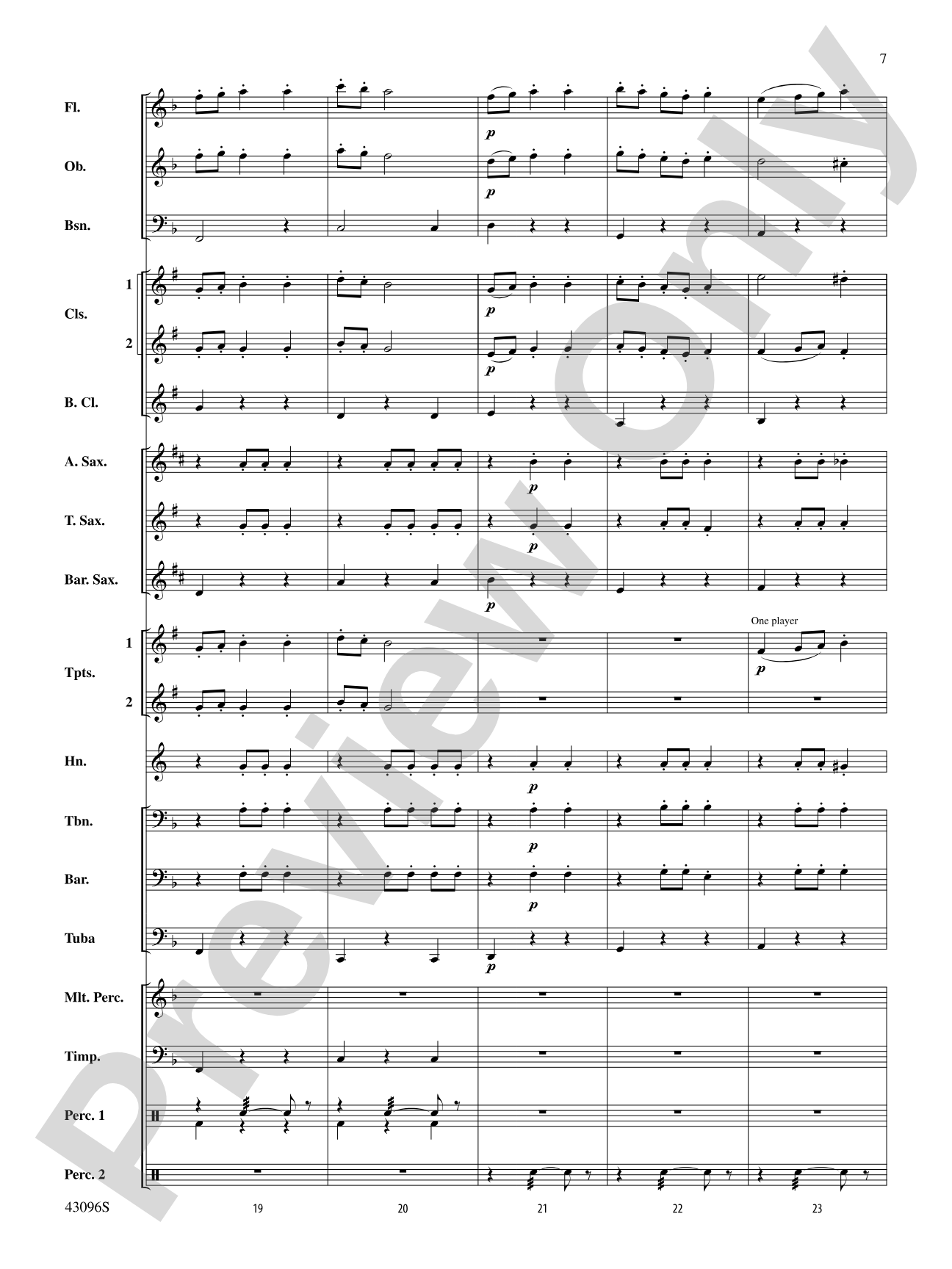 Danse des Ghazies (from The Ballet Suite, Op. 50a): Concert Band Conductor Score & Parts