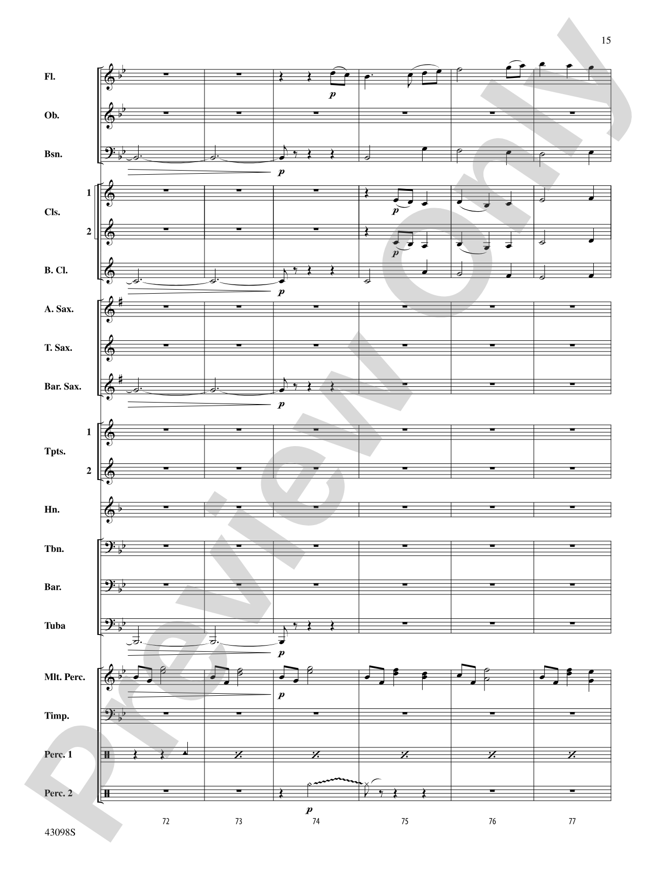 Noël, Noël: Concert Band Conductor Score & Parts