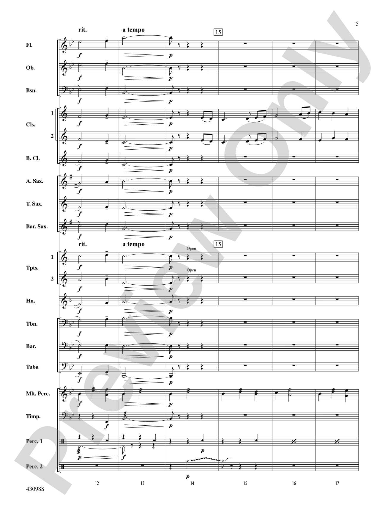 Noël, Noël: Concert Band Conductor Score & Parts