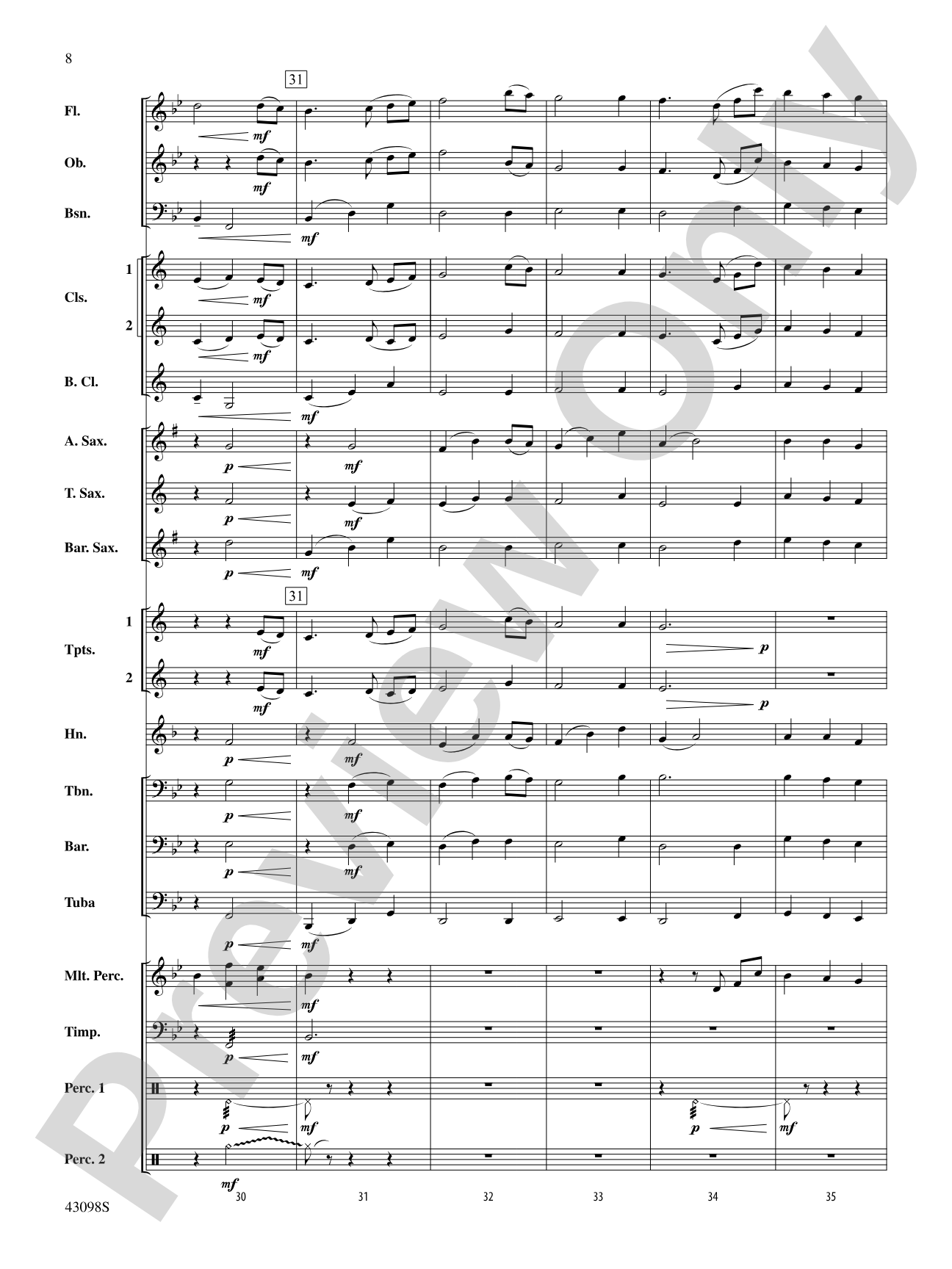 Noël, Noël: Concert Band Conductor Score & Parts